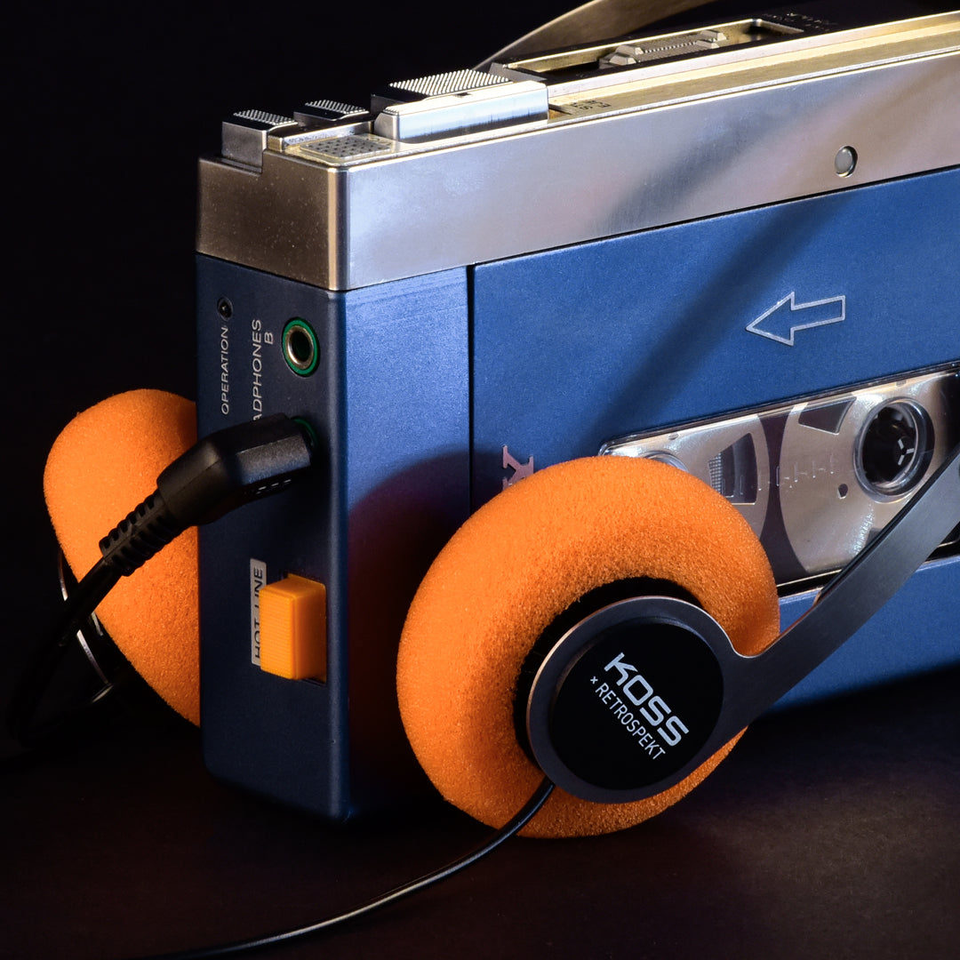 The New Koss x Retrospekt Retro Foam Headphones