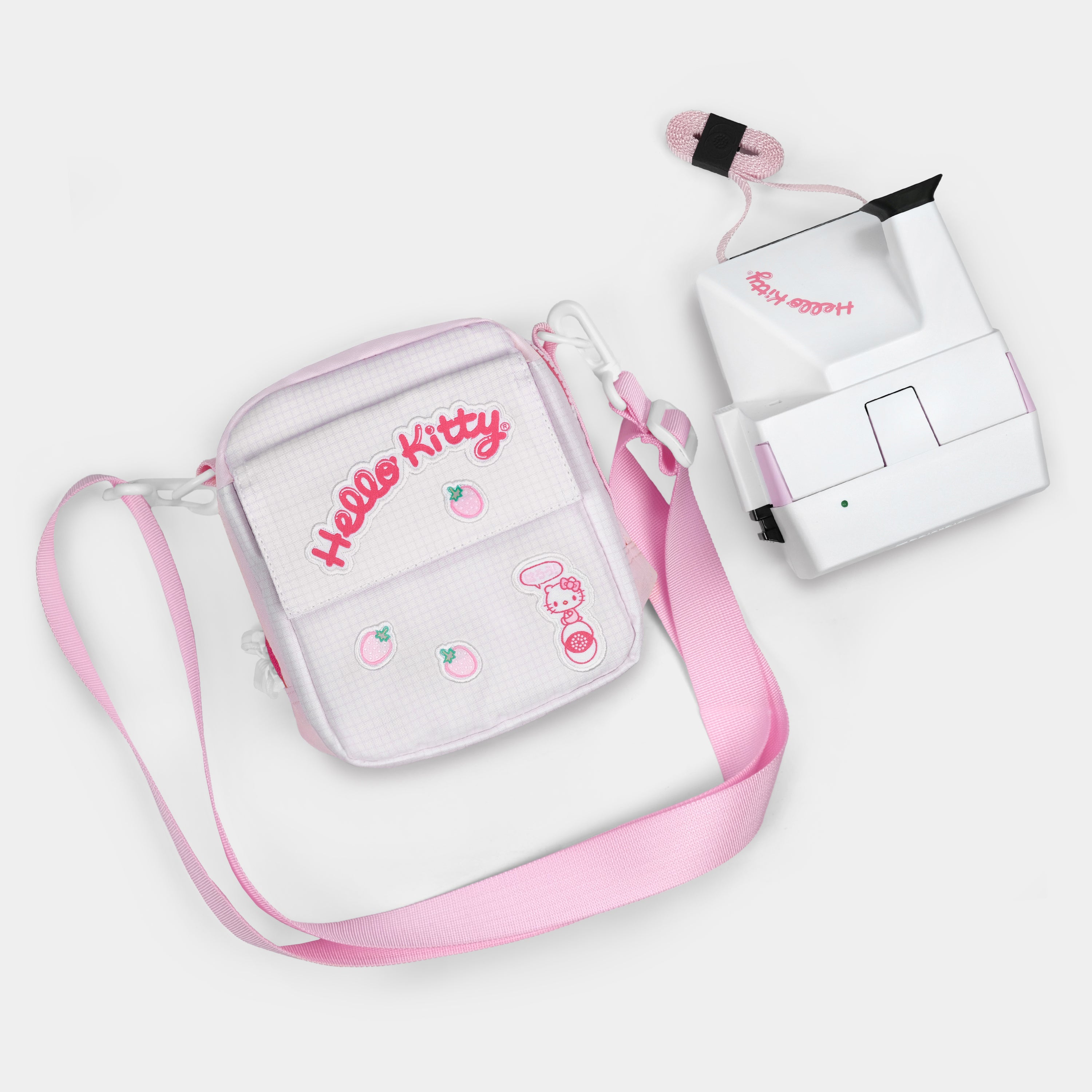 Hello Kitty Strawberry Kawaii 600 Instant Camera Bag