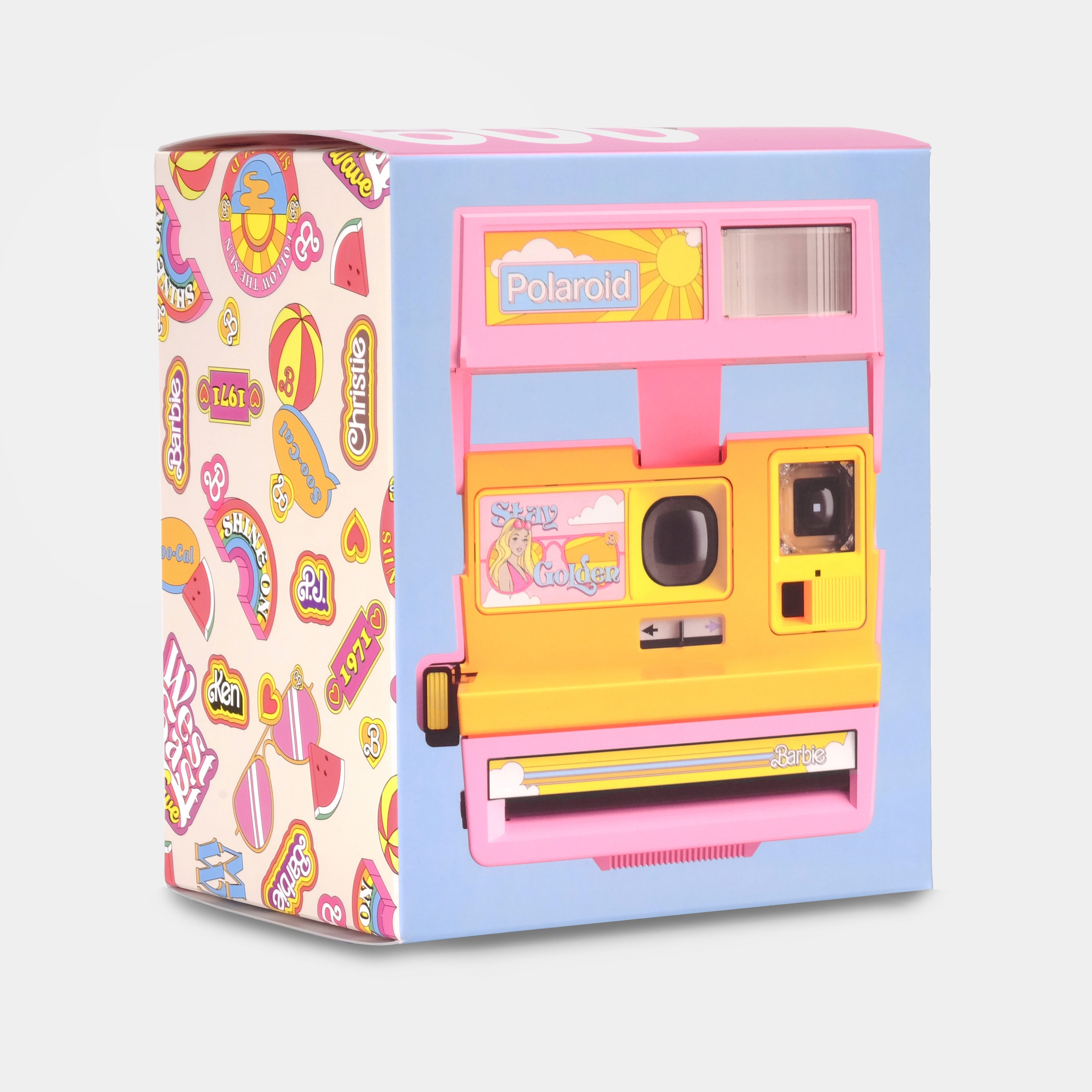 Polaroid 600 Malibu Barbie Instant Film Camera