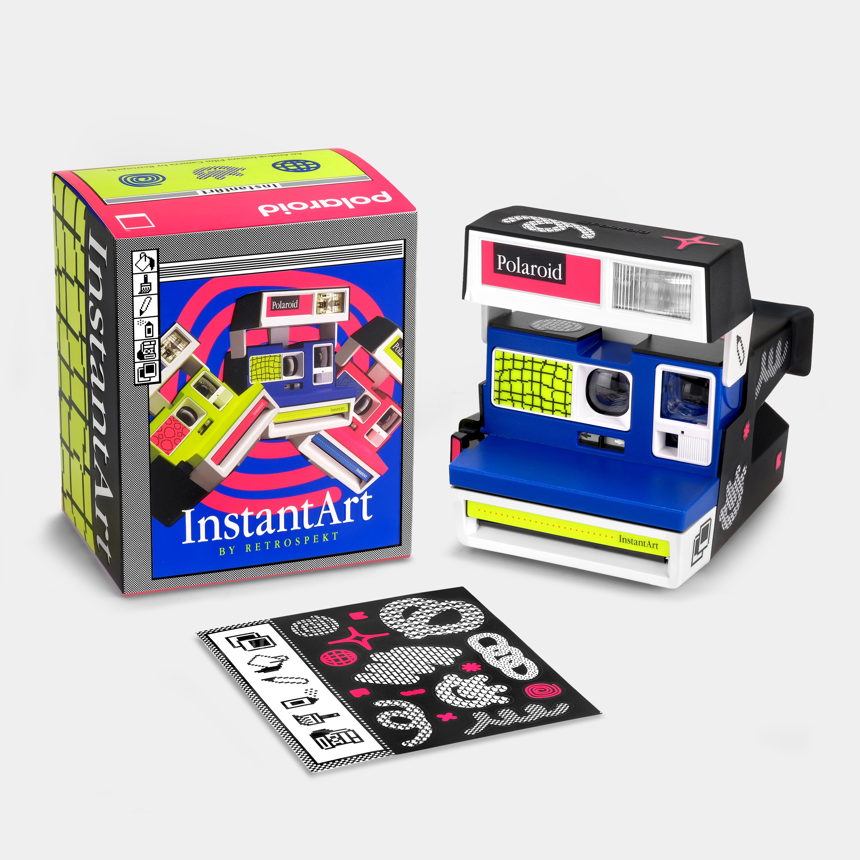 Polaroid 600 InstantArt Grid Instant Film Camera