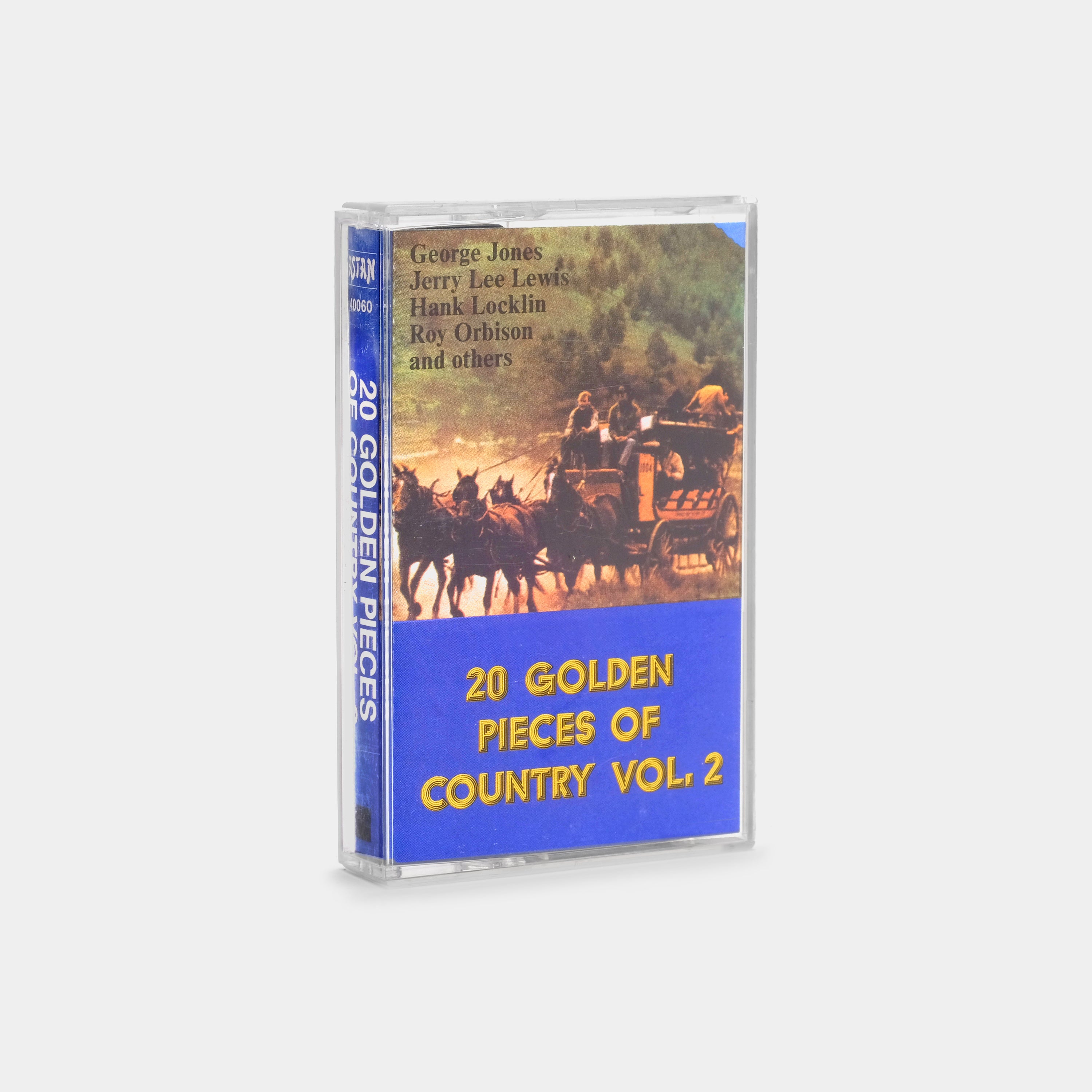 20 Golden Pieces Of Country Vol. 2 Cassette Tape