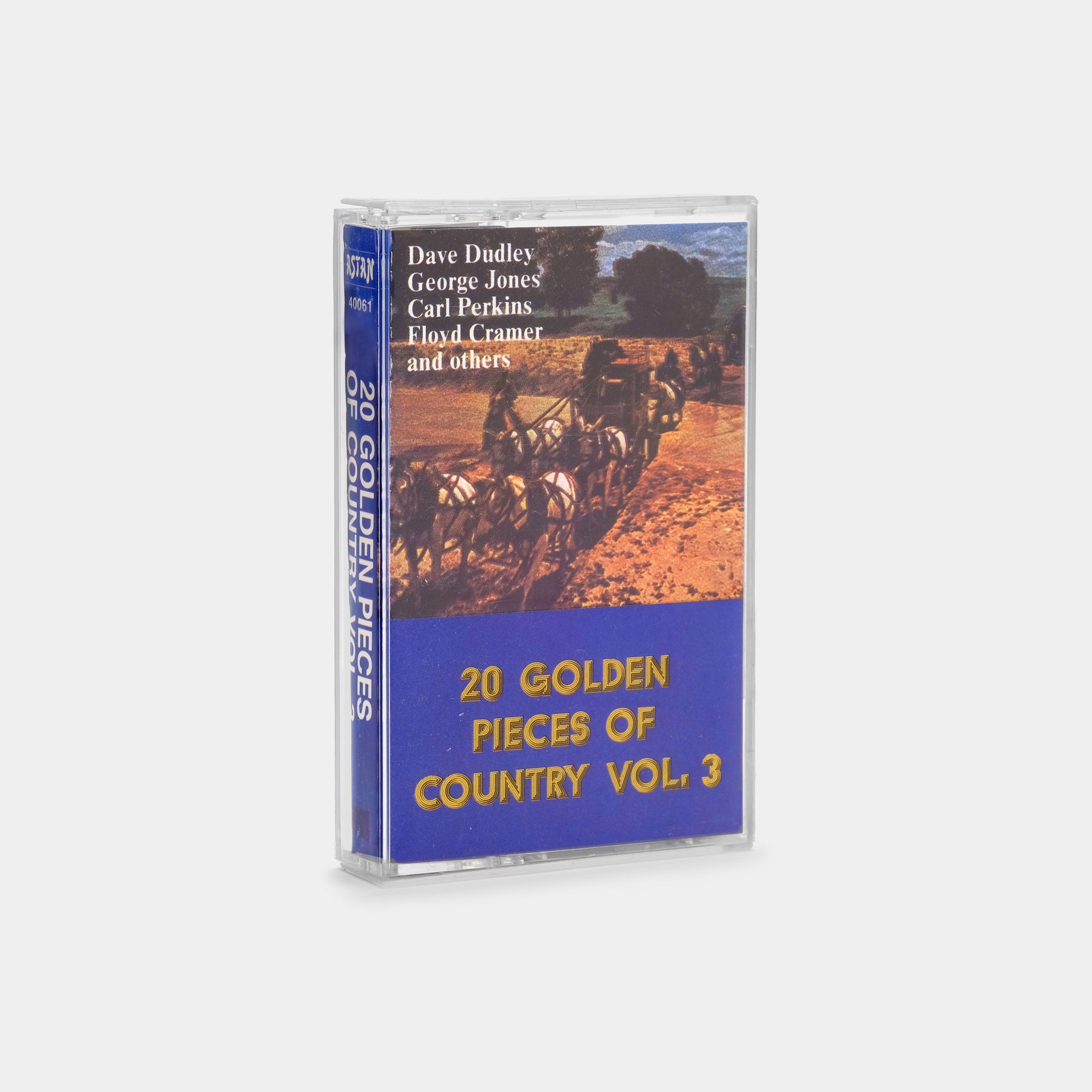 20 Golden Pieces Of Country Vol. 3 Cassette Tape