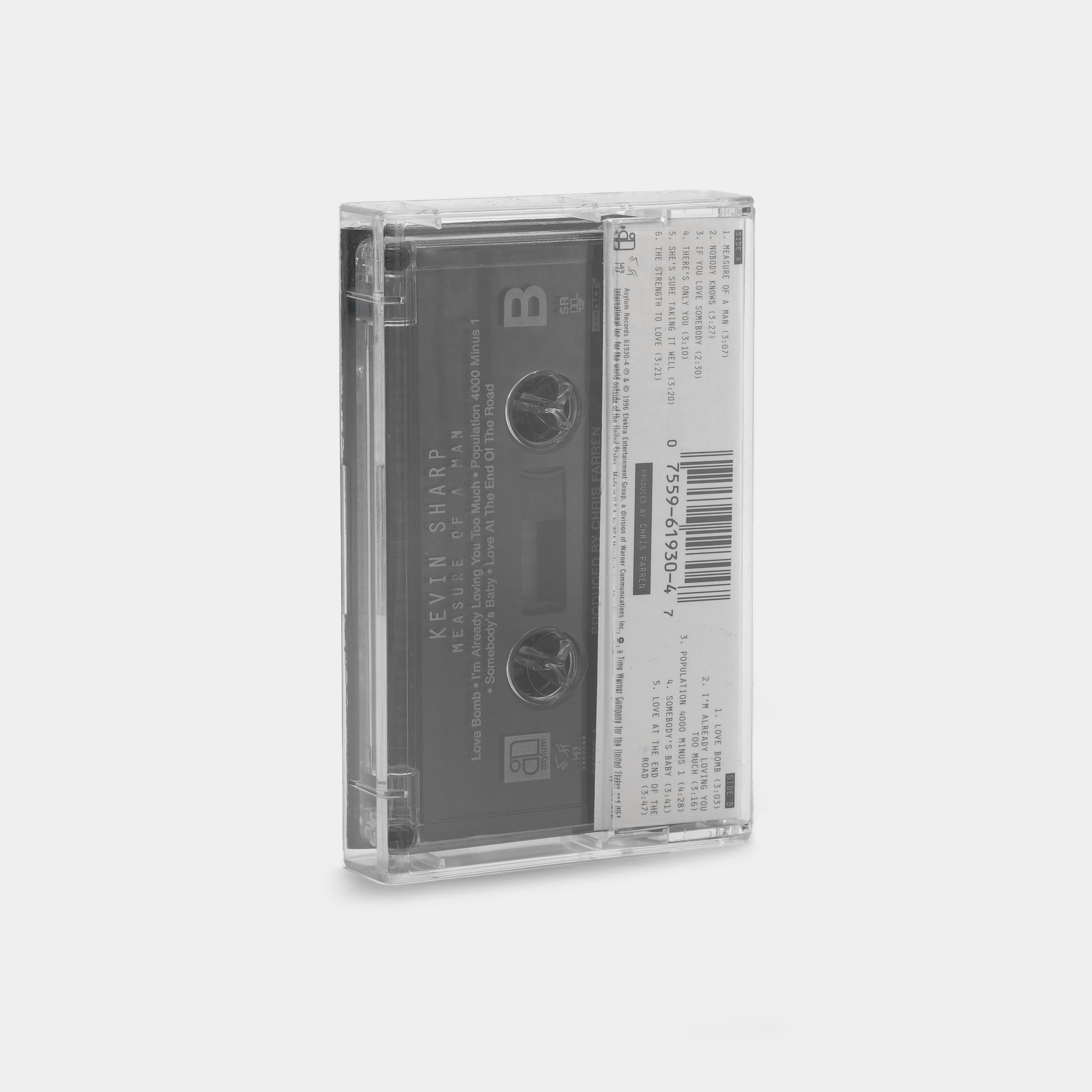 Kevin Sharp - Measure of a Man Cassette Tape