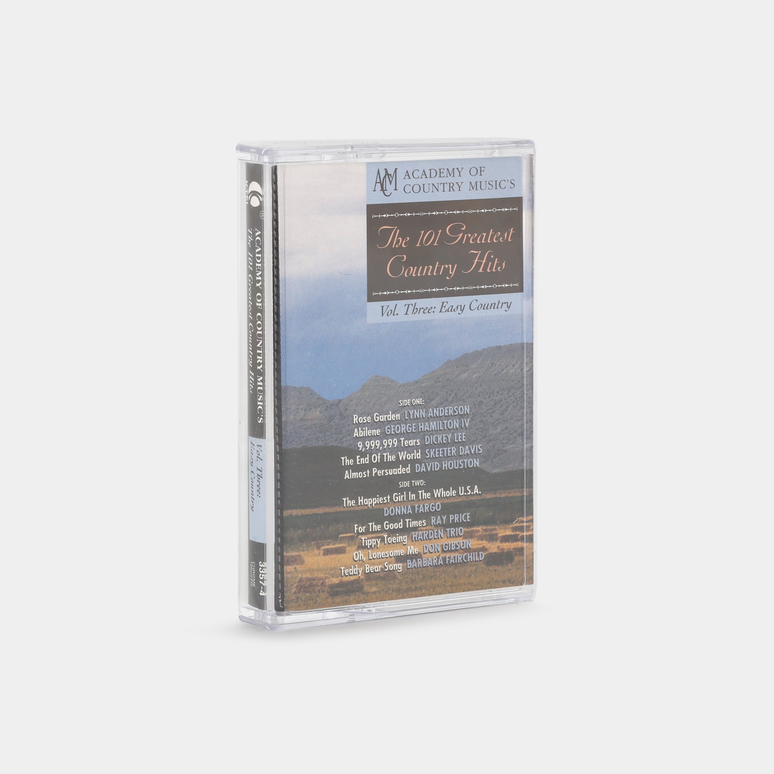 Academy of Country Music's The 101 Greatest Country Hits Vol. Three: Early Country Cassette Tape