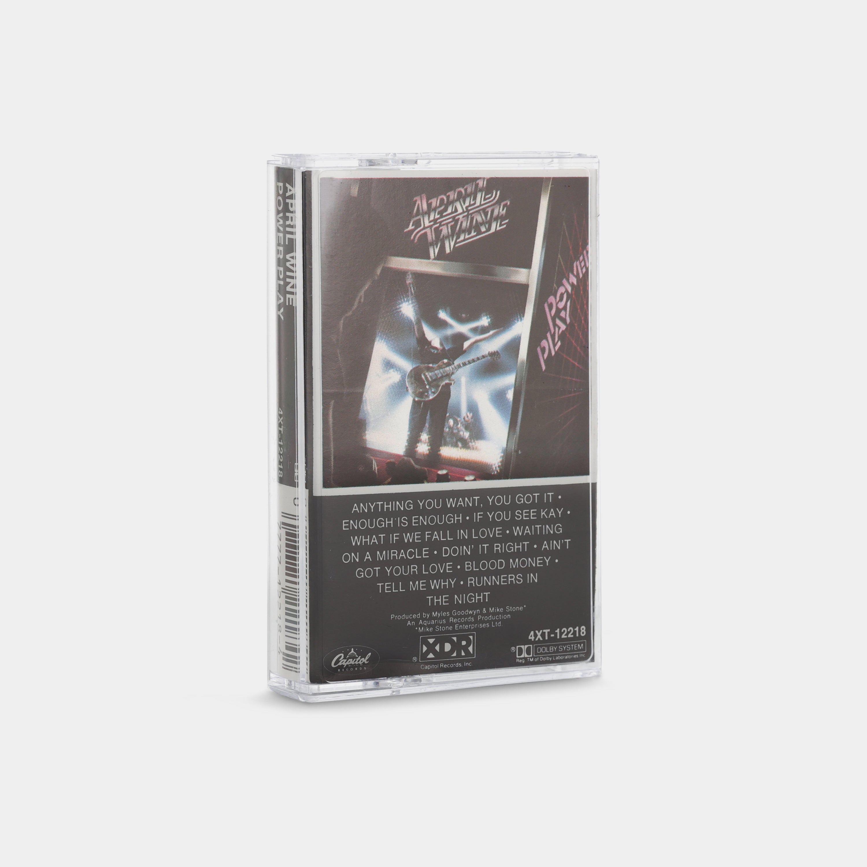 April Wine - Power Play Cassette Tape