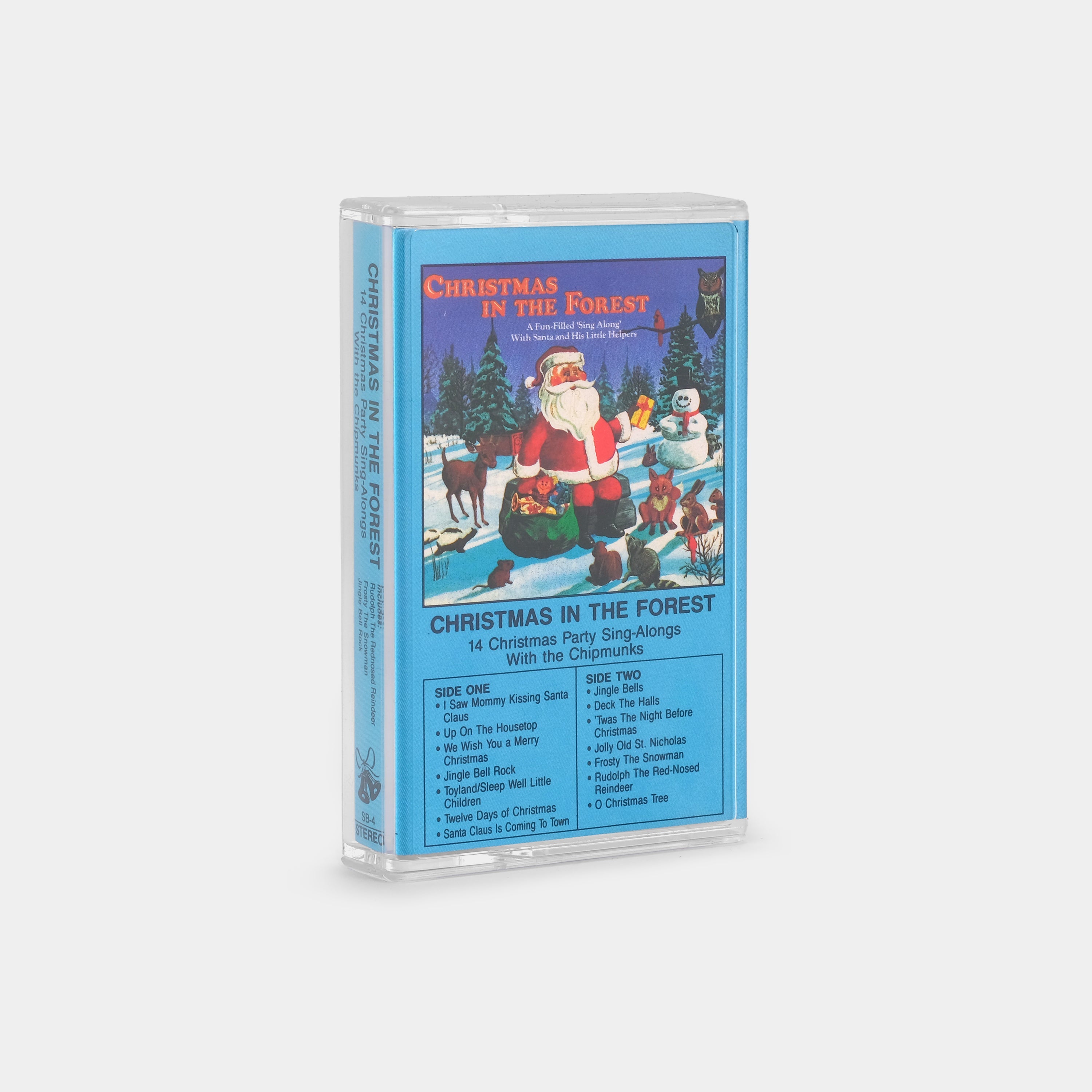 Christmas In The Forest 14 Christmas Party Sing-Alongs With The Chipmunks Cassette Tape