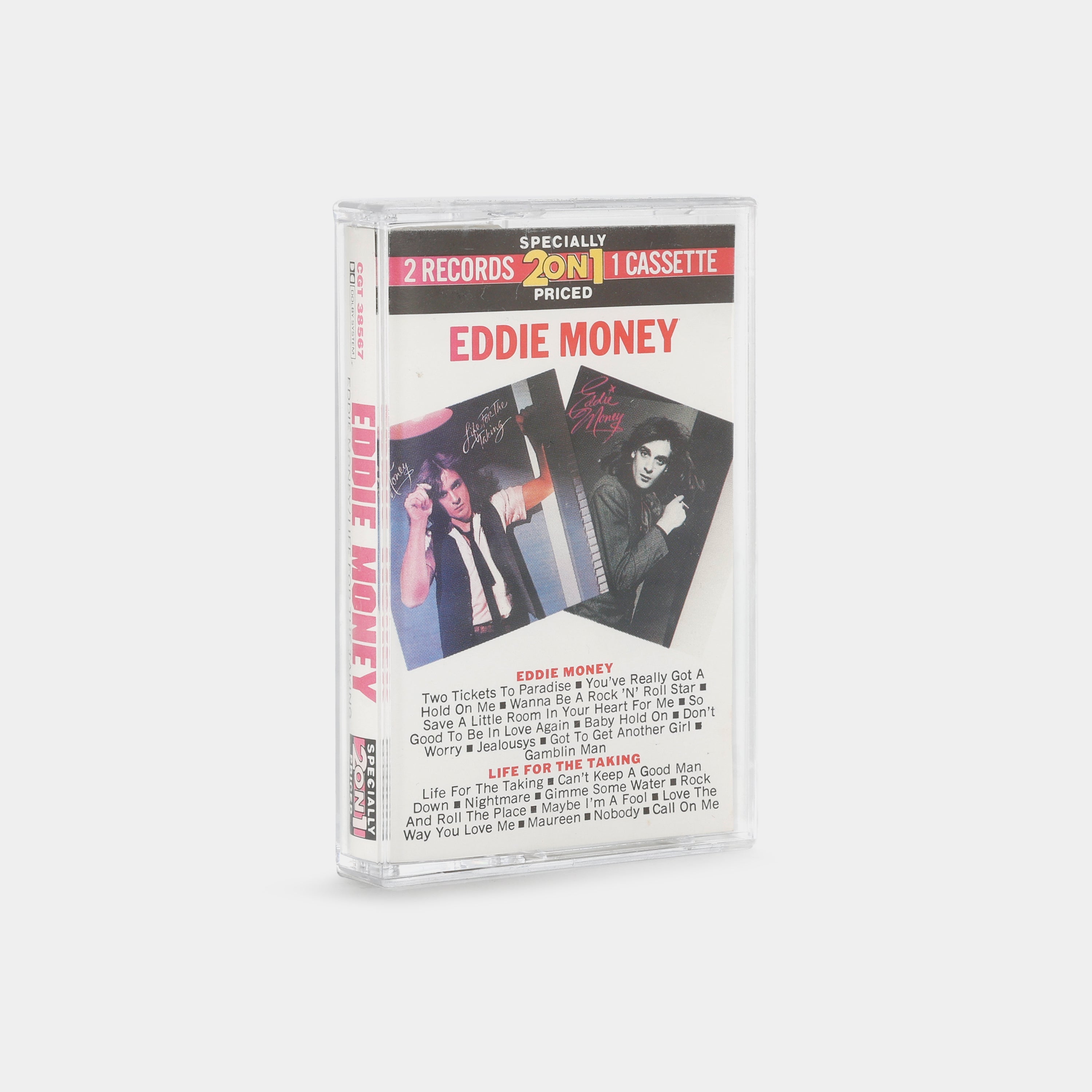 Eddie Money - Eddie Money / Life For The Taking Cassette Tape