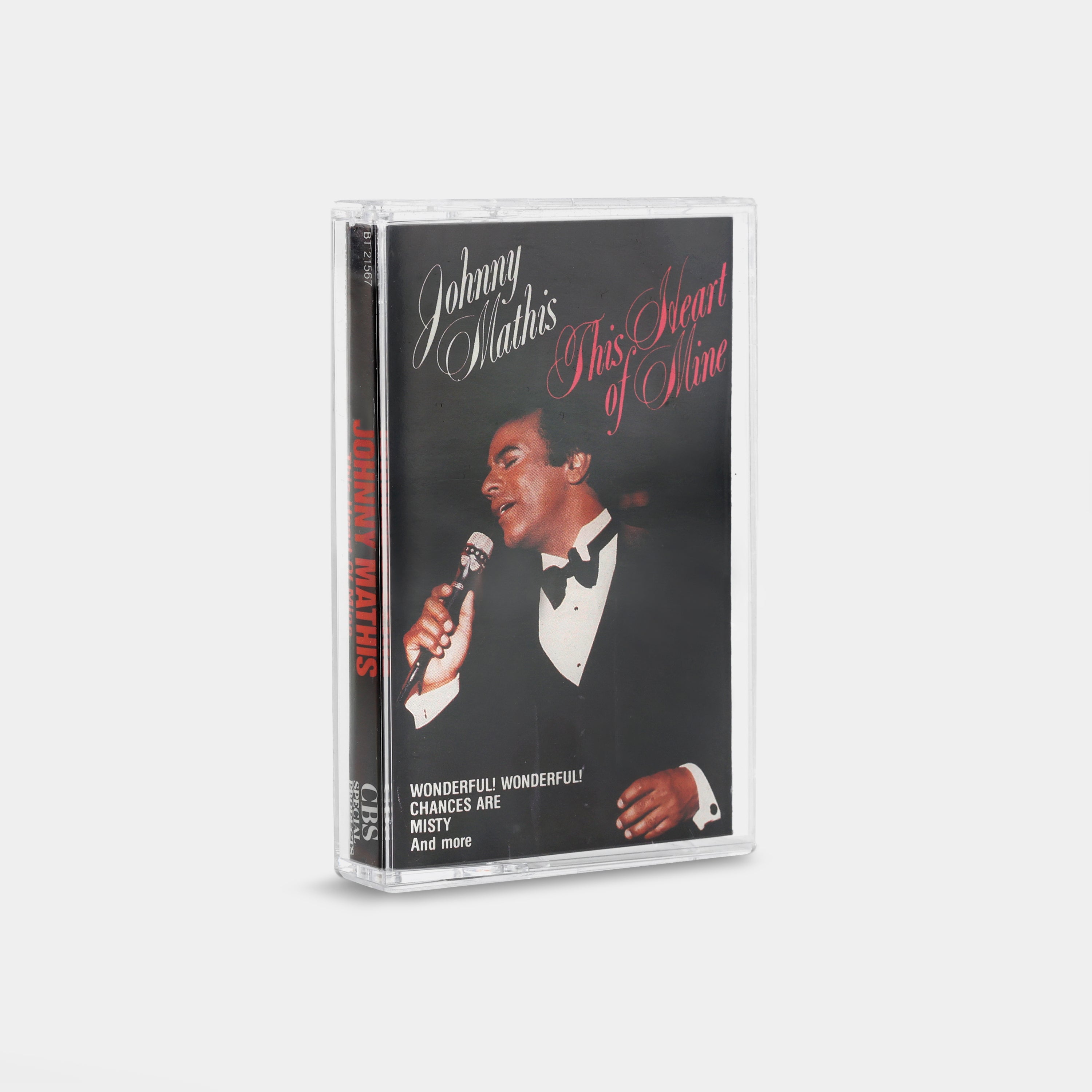 Johnny Mathis - This Heart Of Mine Cassette Tape