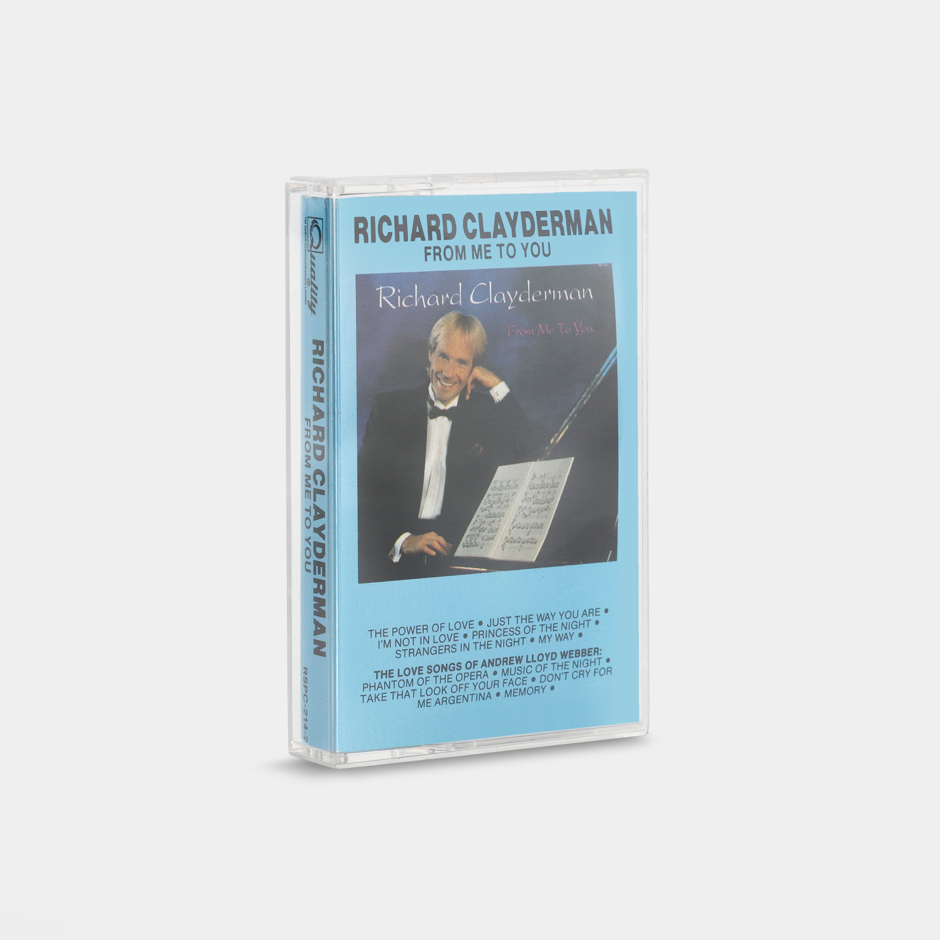 Richard Clayderman - From Me To You (Tape One) Cassette Tape