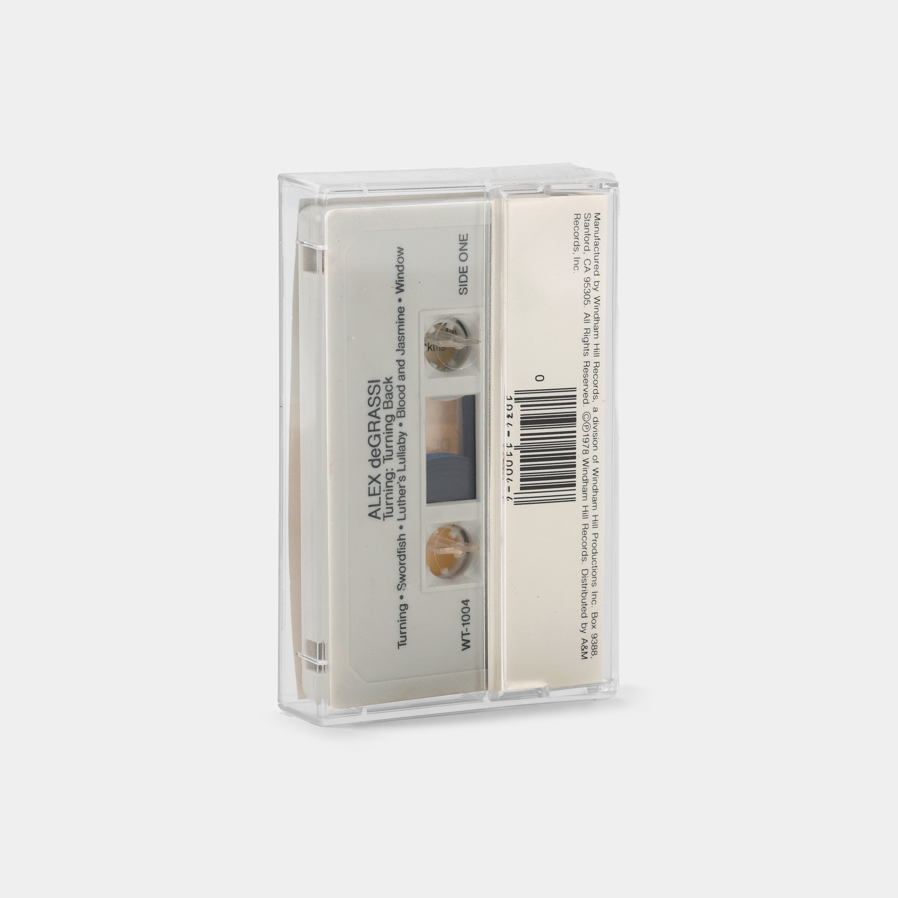 Alex De Grassi - Turning: Turning Back Cassette Tape