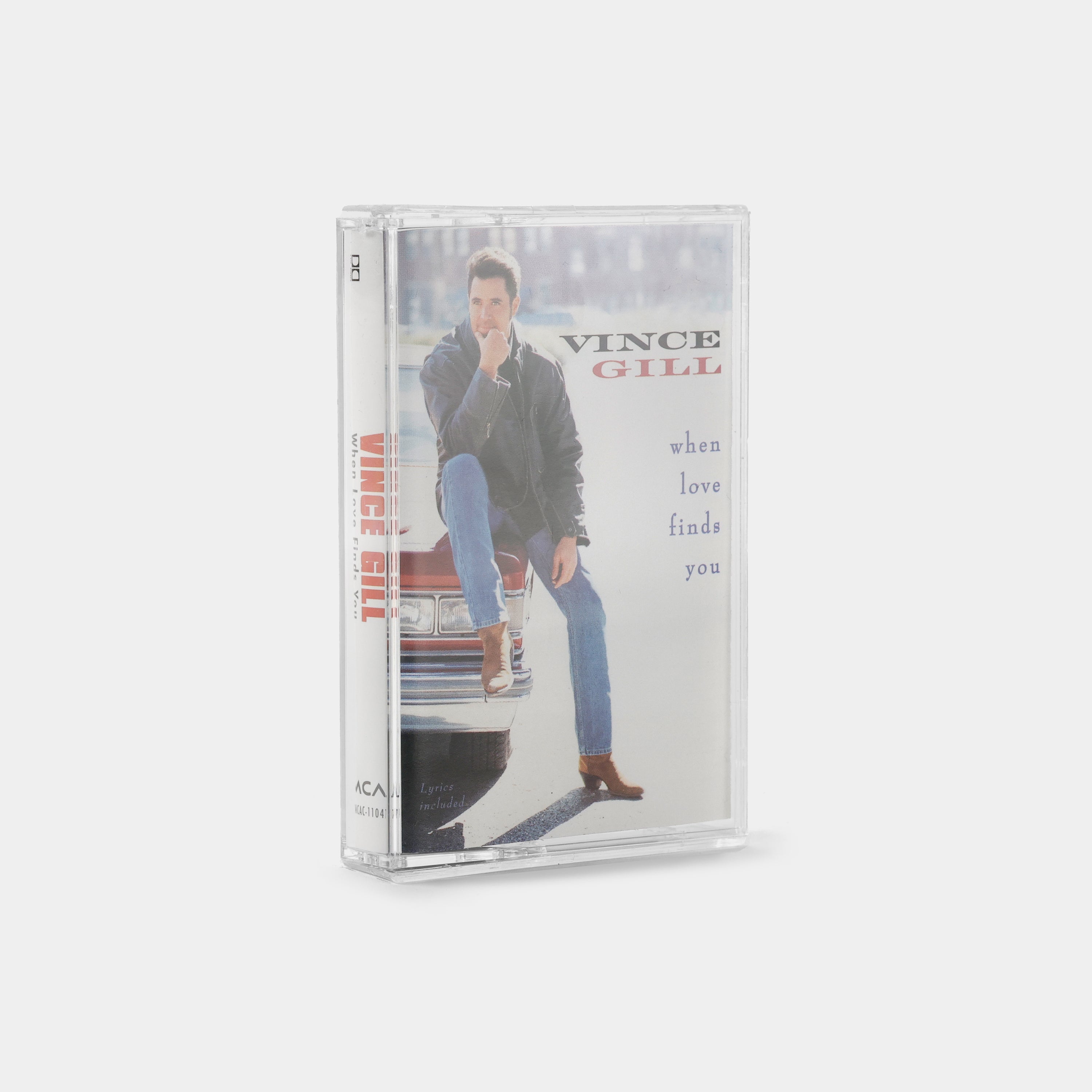 Vince Gill - When Love Finds You Cassette Tape