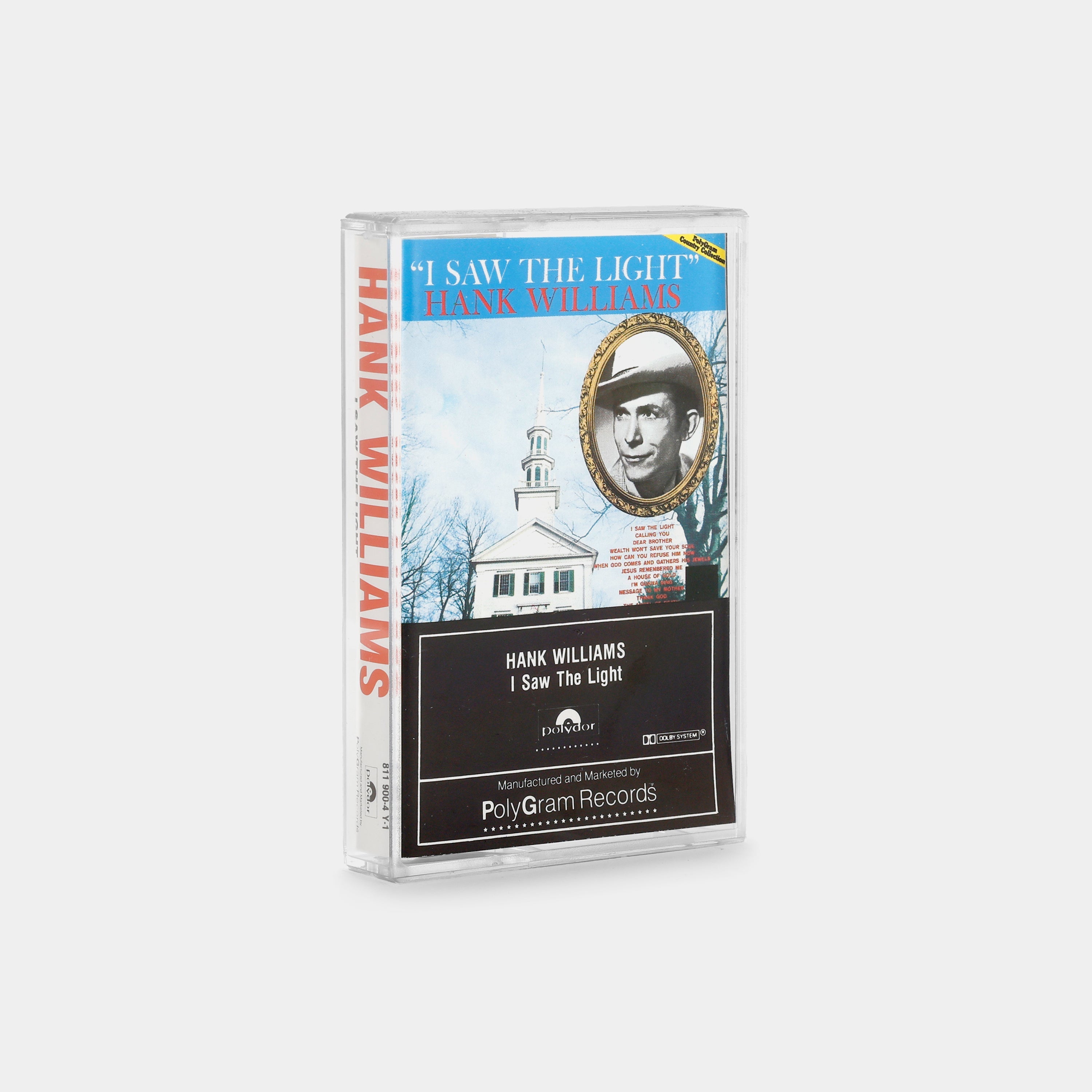 Hank Williams - I Saw The Light Cassette Tape