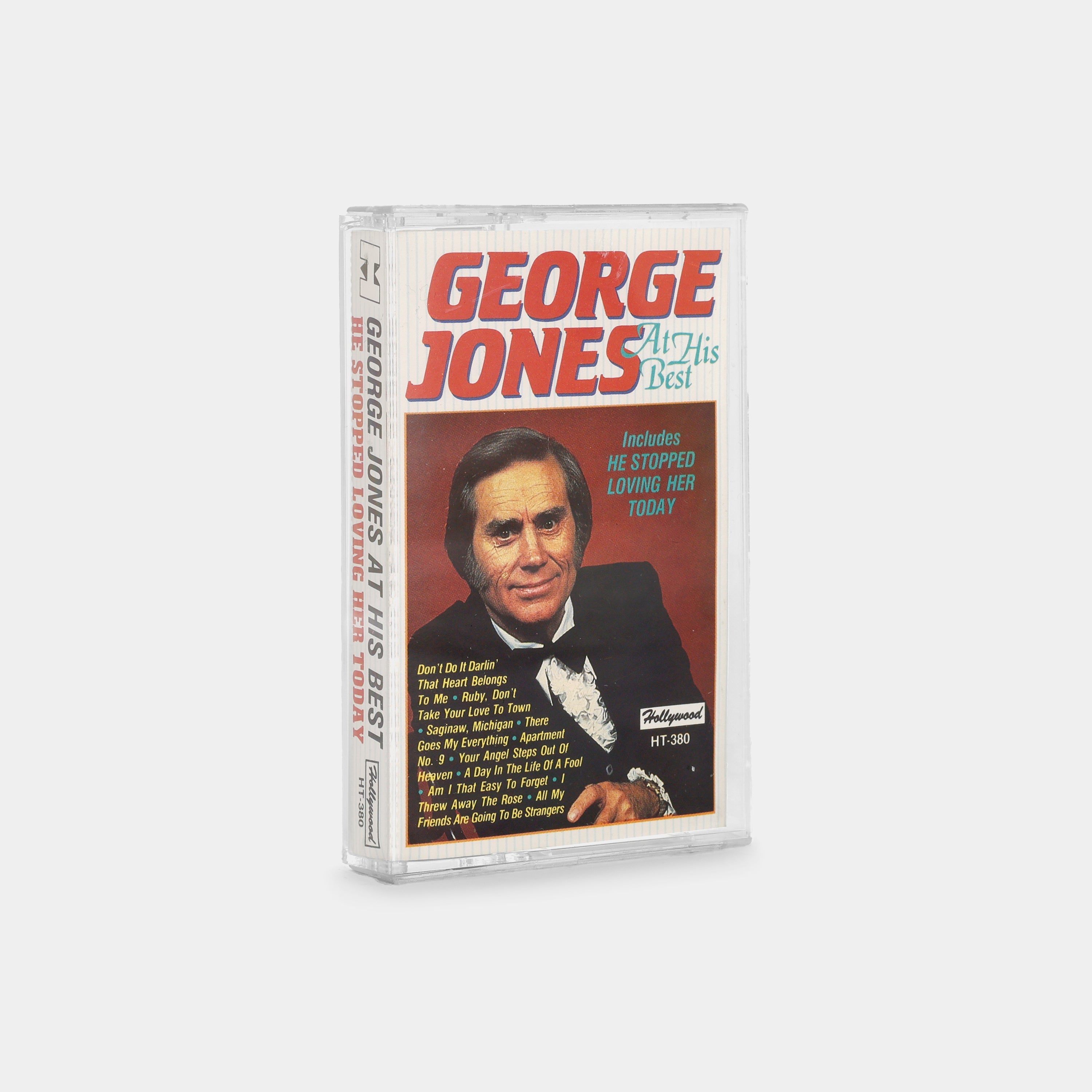 George Jones - At His Best Cassette Tape