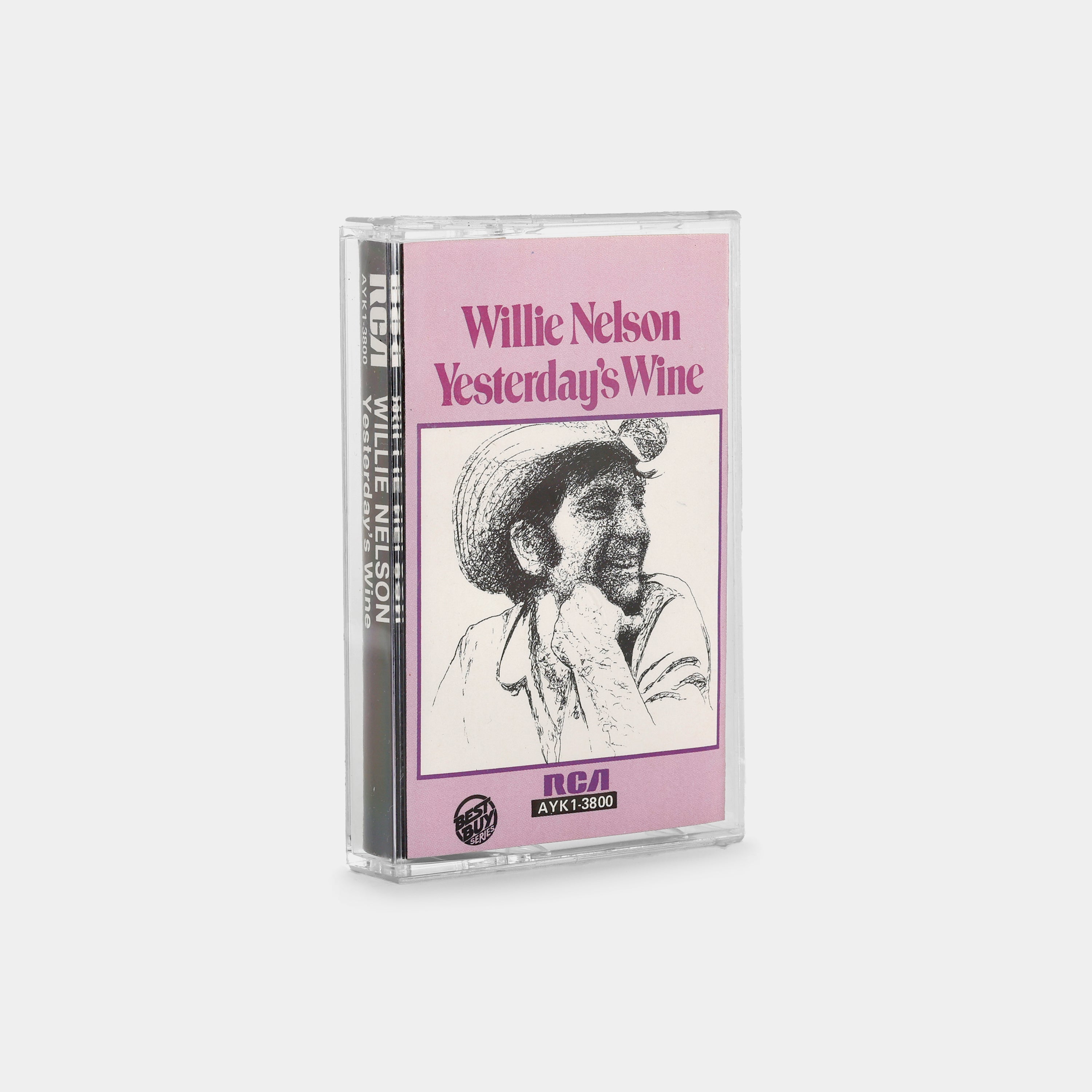 Willie Nelson - Yesterday's Wine Cassette Tape