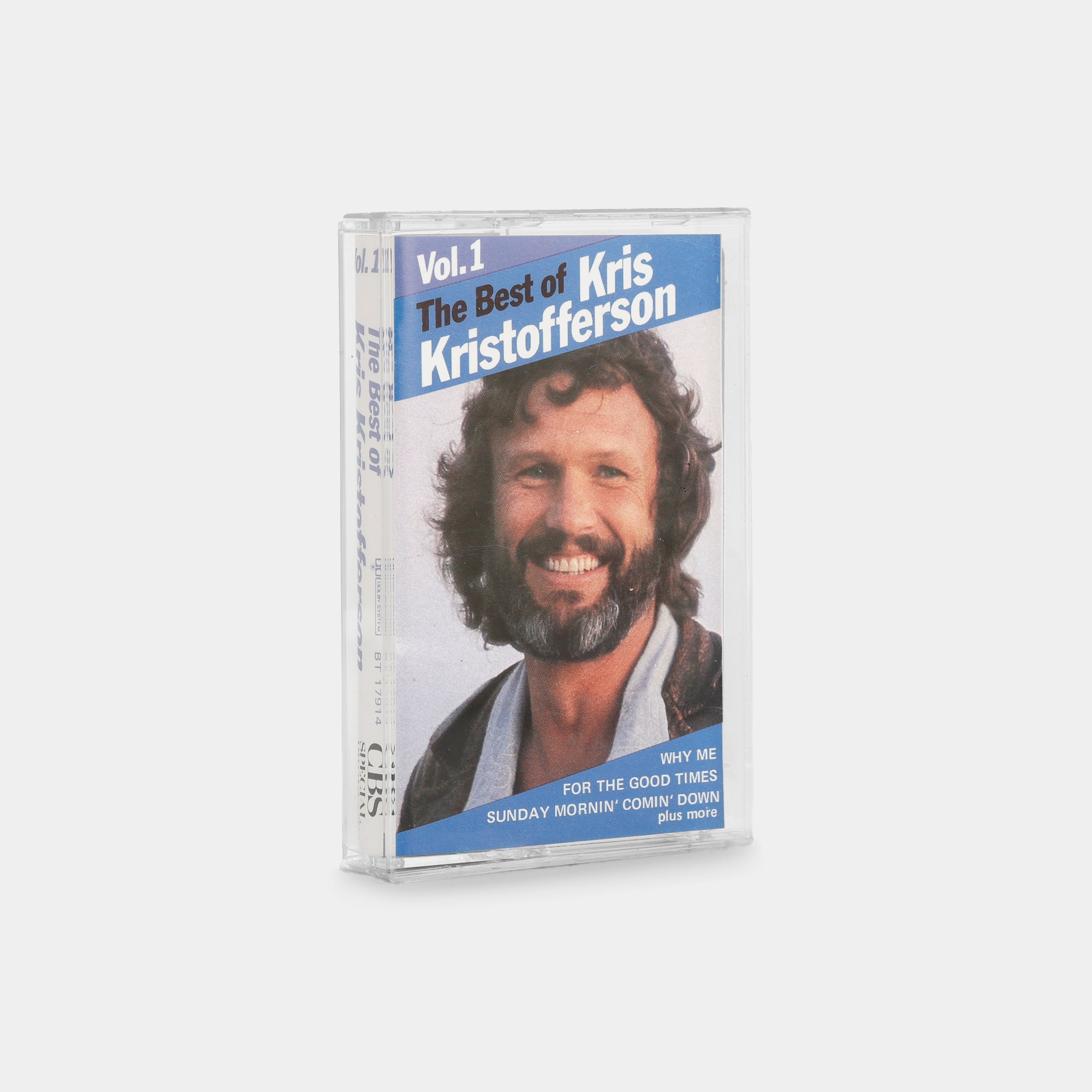 Kris Kristofferson - The Best Of Kris Kristofferson (Vol. 1) Cassette Tape