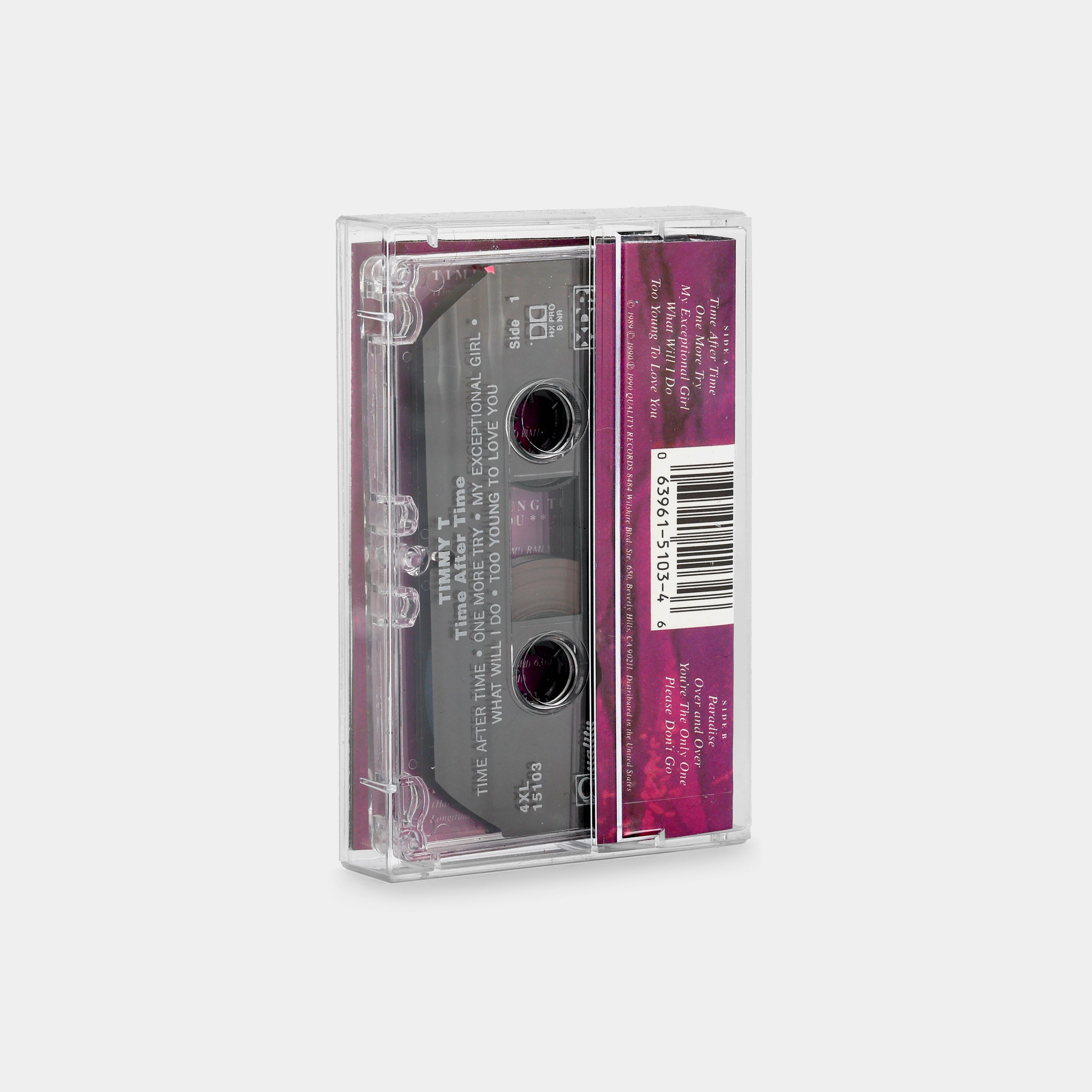 Timmy T - Time After Time Cassette Tape