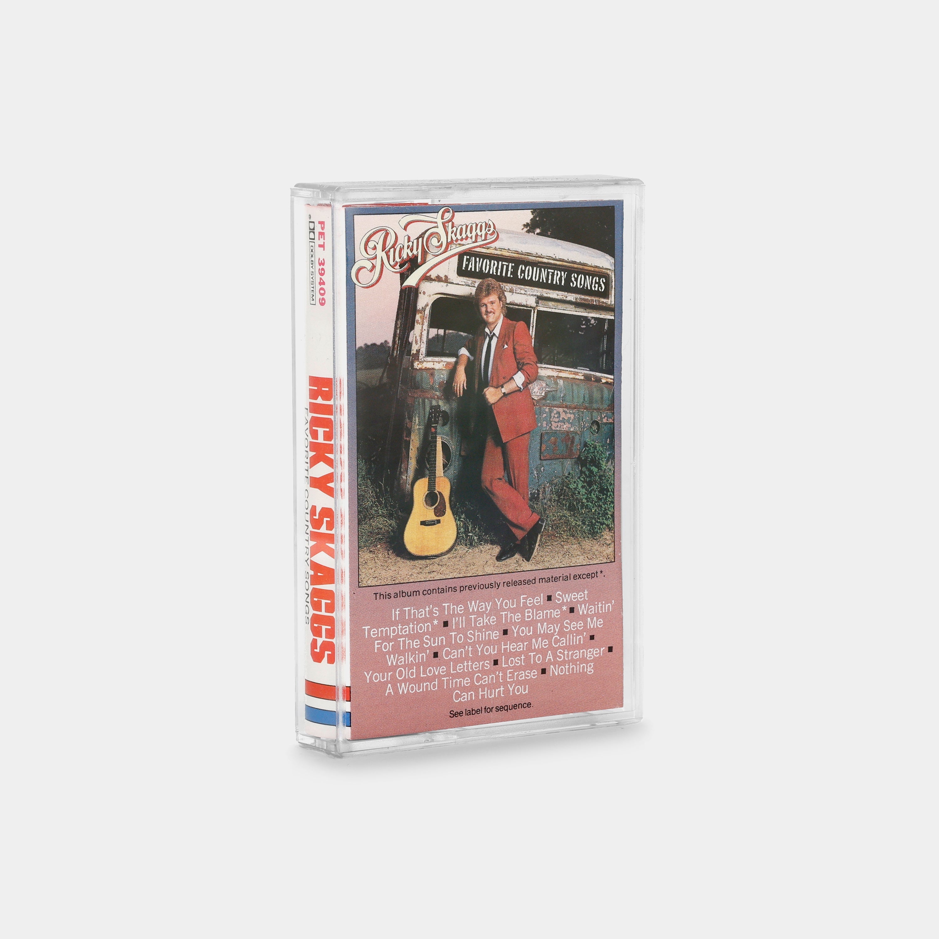 Ricky Scaggz - Favorite Country Songs Cassette Tape