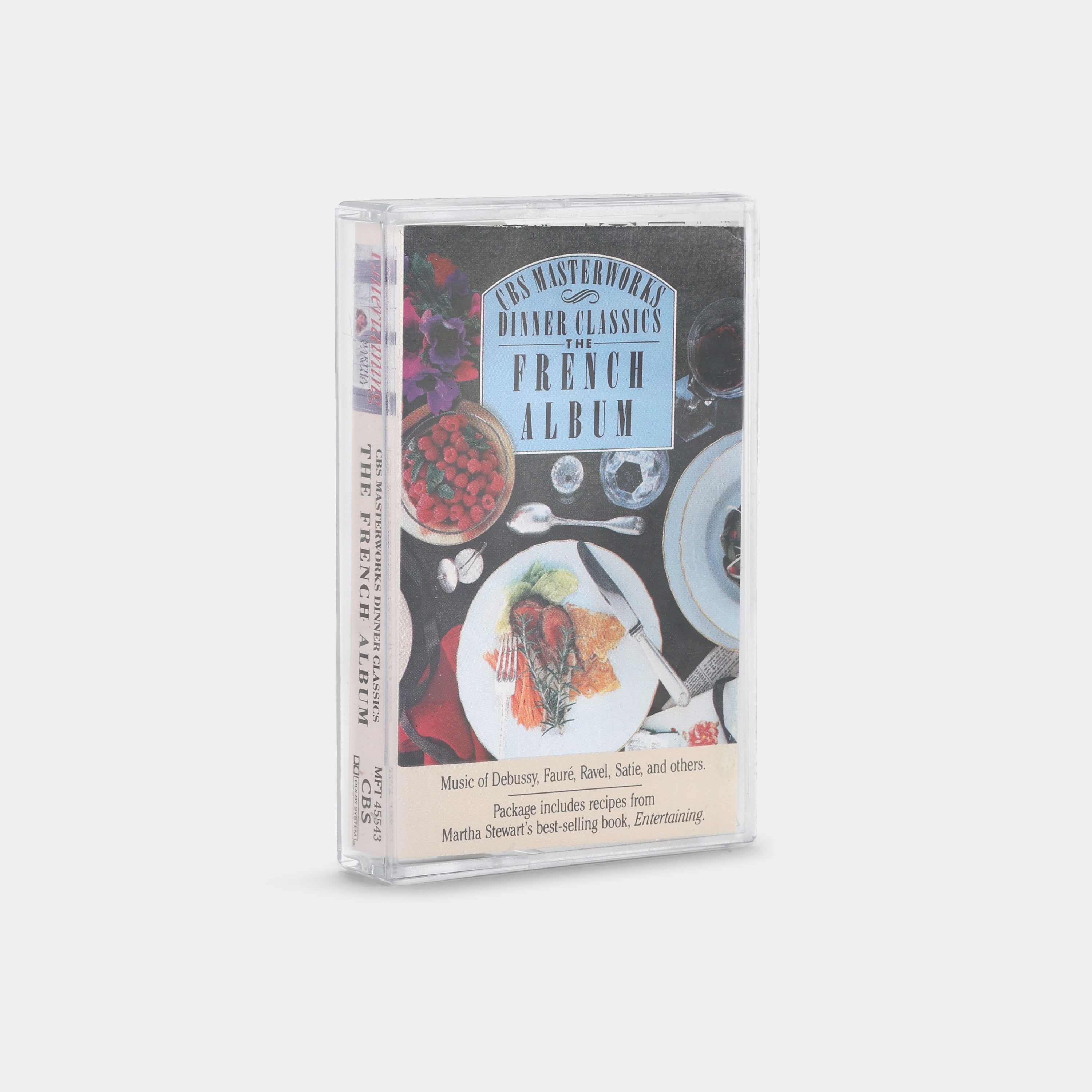 CBS Masterworks Dinner Classics: The French Album Cassette Tape