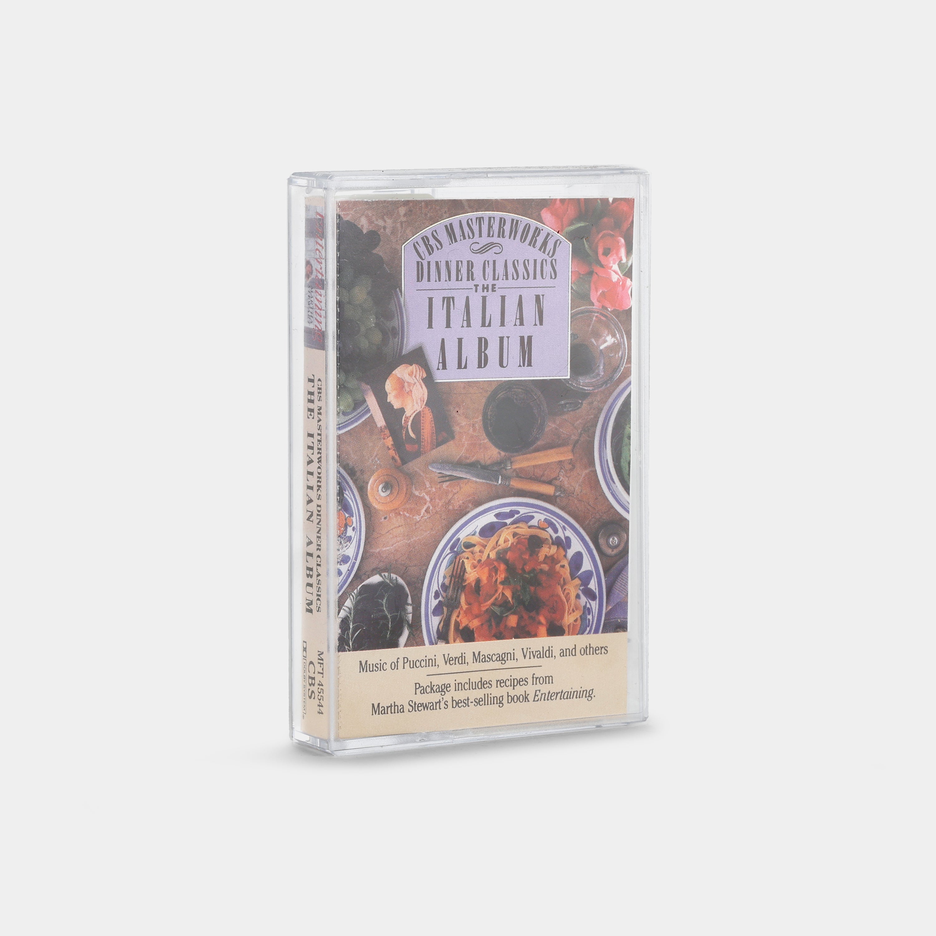 CBS Masterworks Dinner Classics: The Italian Album Cassette Tape