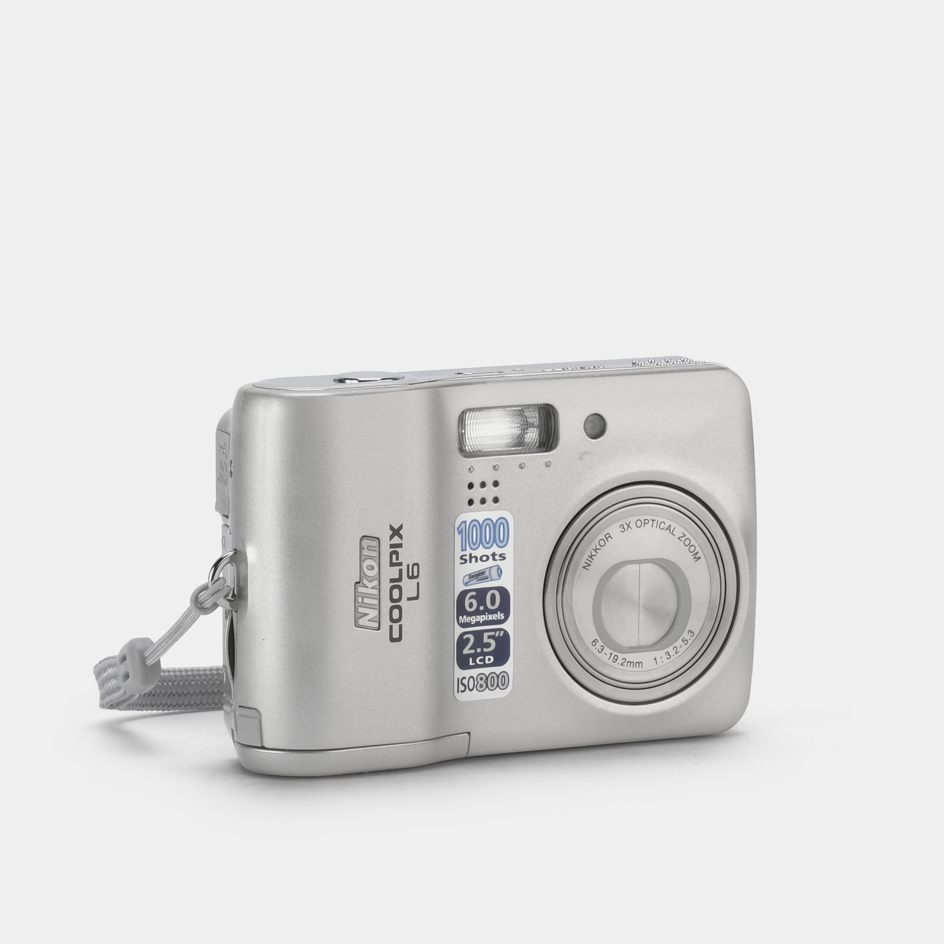 Nikon Coolpix L6 Point and Shoot Digital Camera