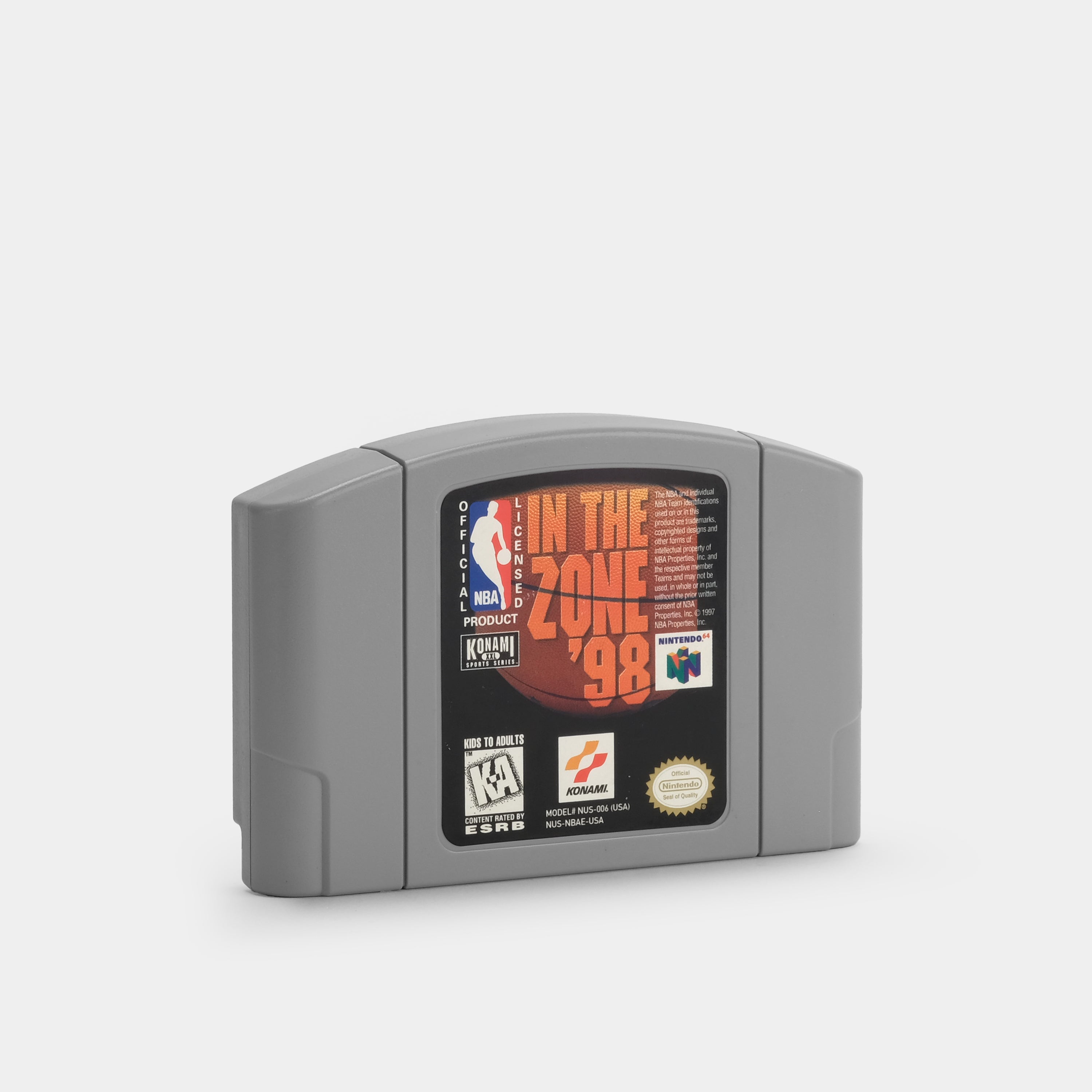 NBA In The Zone '98 Nintendo 64 Game