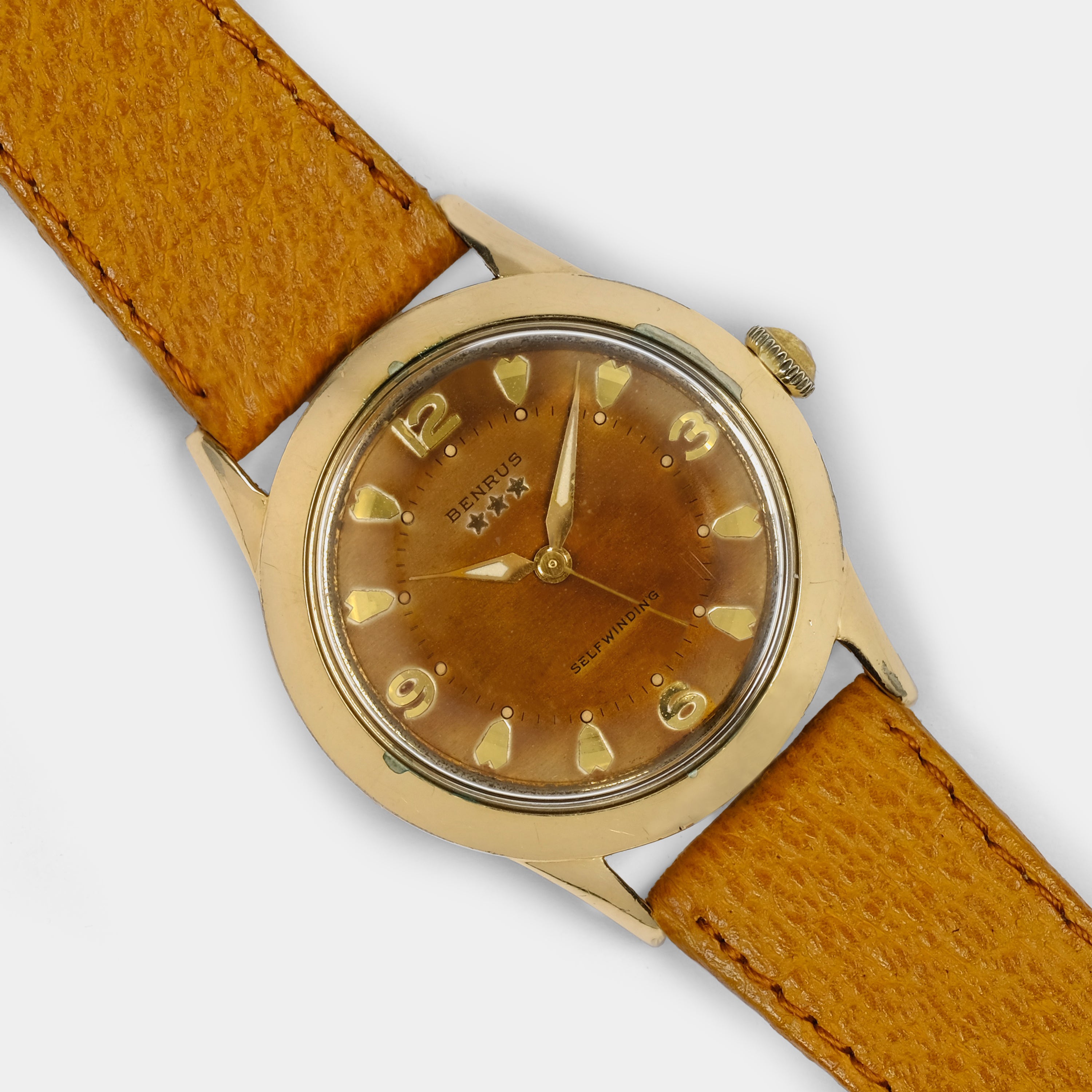 Benrus Self-Winding Automatic Circa 1950s Wristwatch