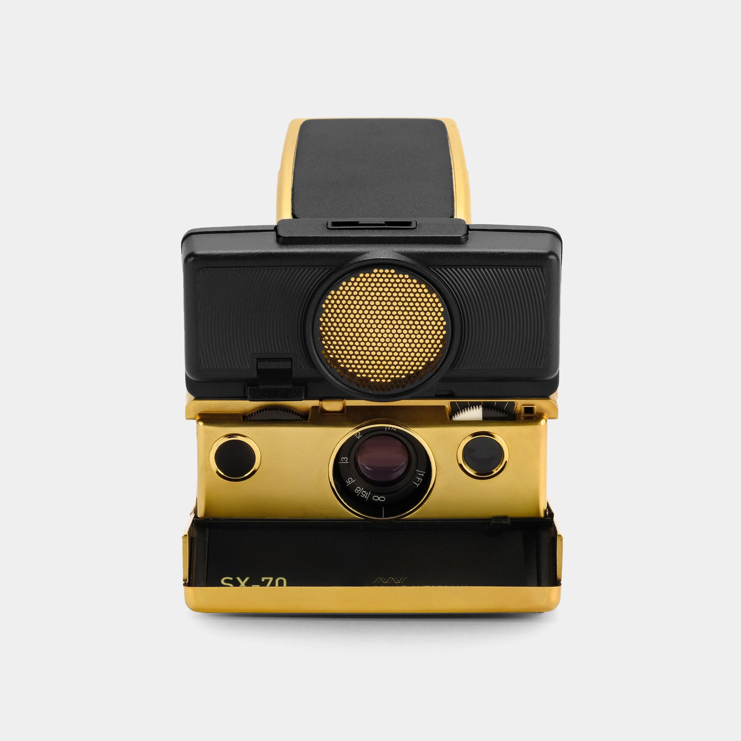 SX-70 Sonar Autofocus "Retrospekt 24K Gold Edition" Instant Film Camera