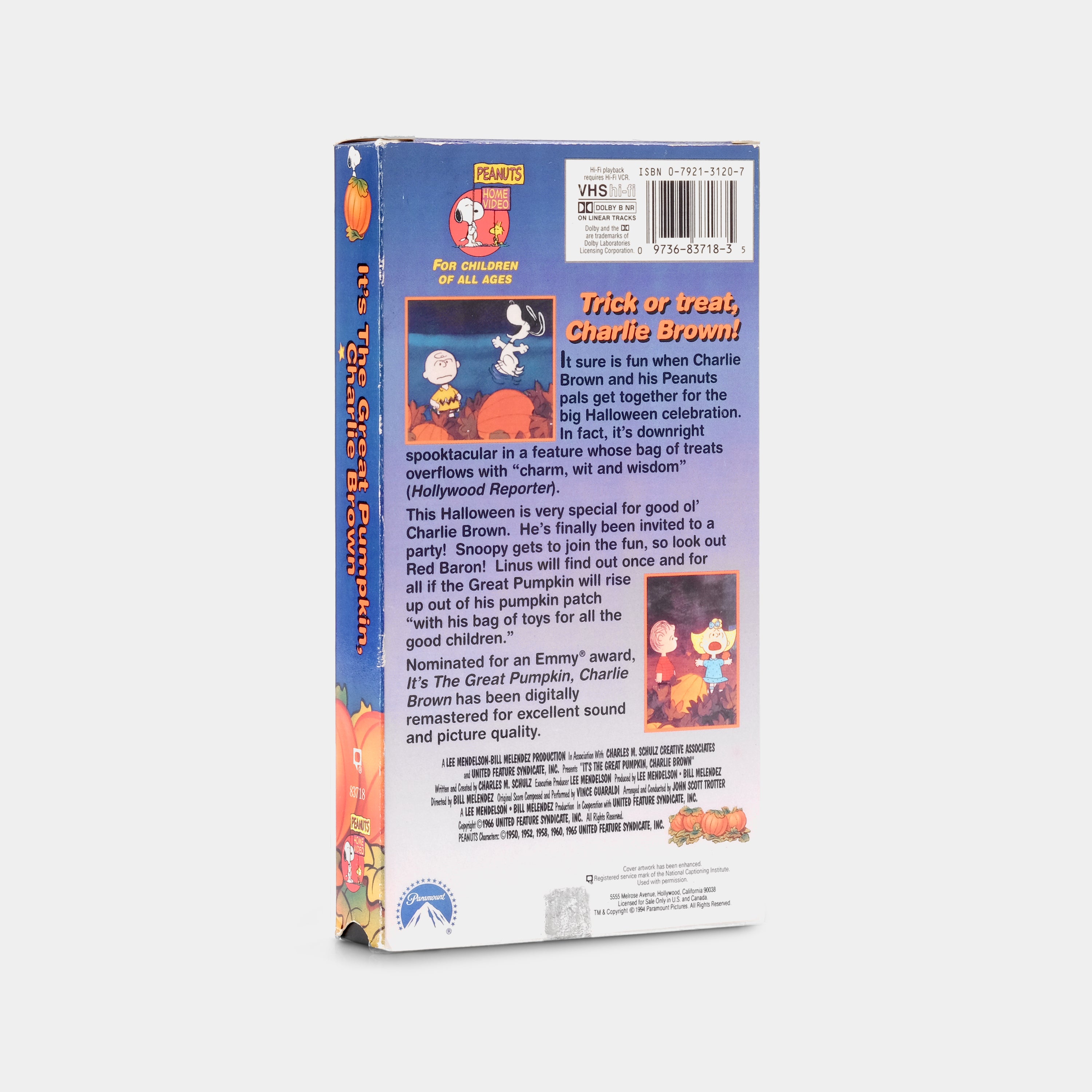 It's the Great Pumpkin, Charlie Brown VHS Tape