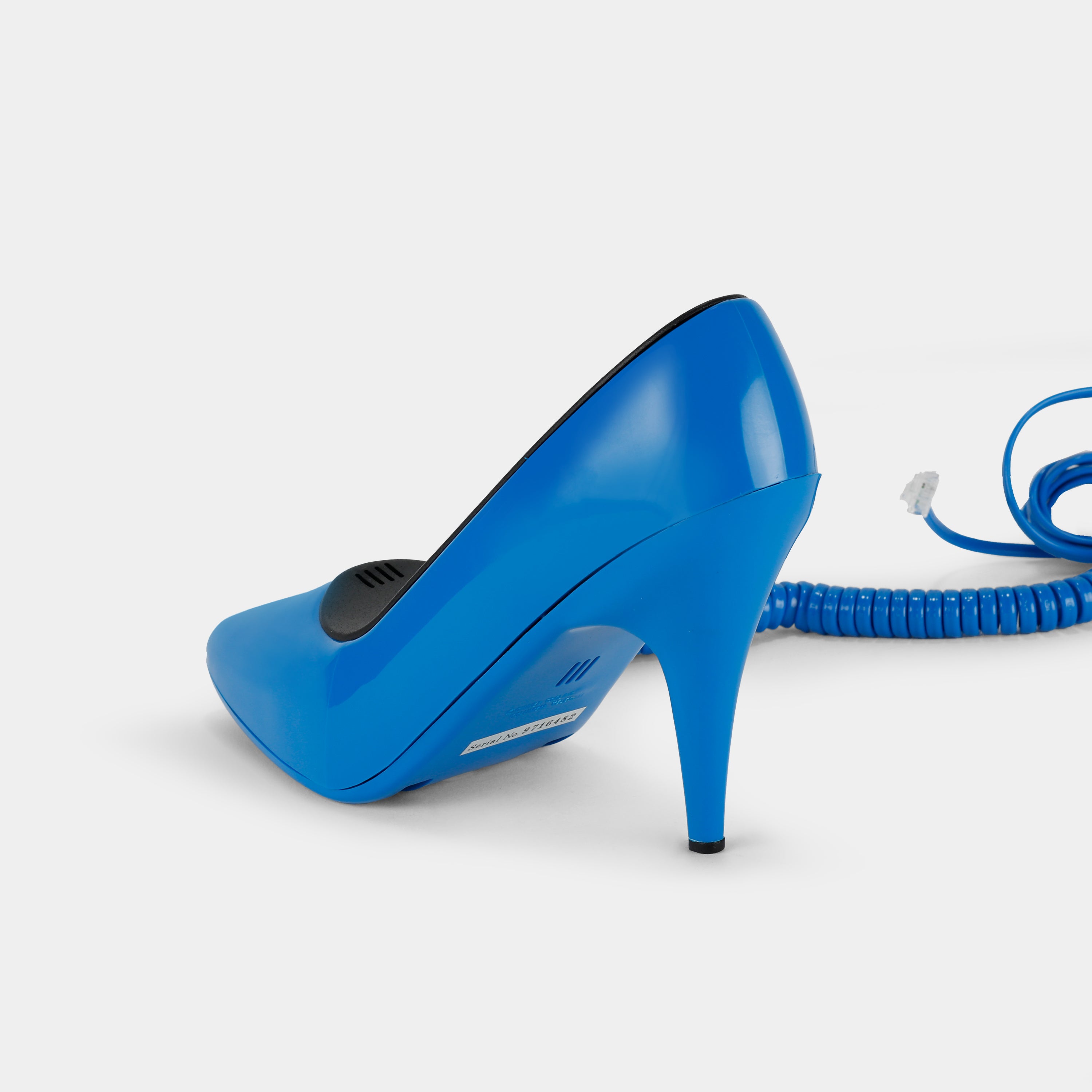 Columbia Blue Fashion High Heel Telephone