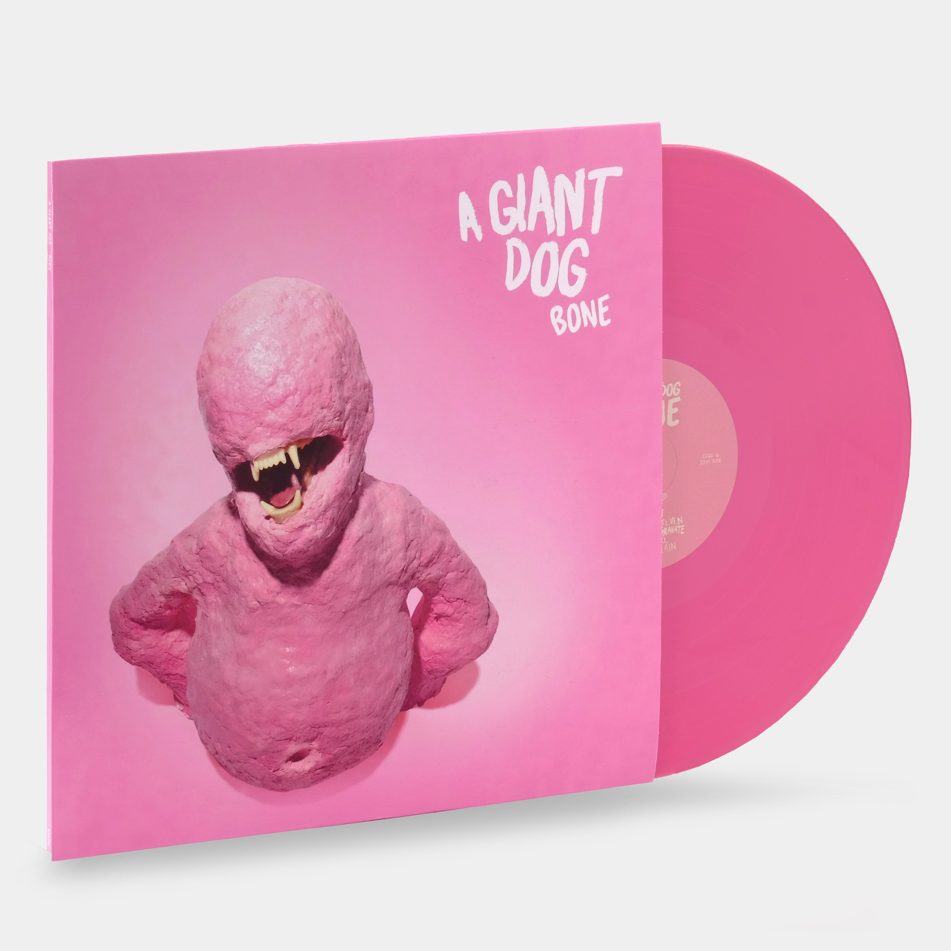 A Giant Dog - Bone LP Pink Vinyl Record