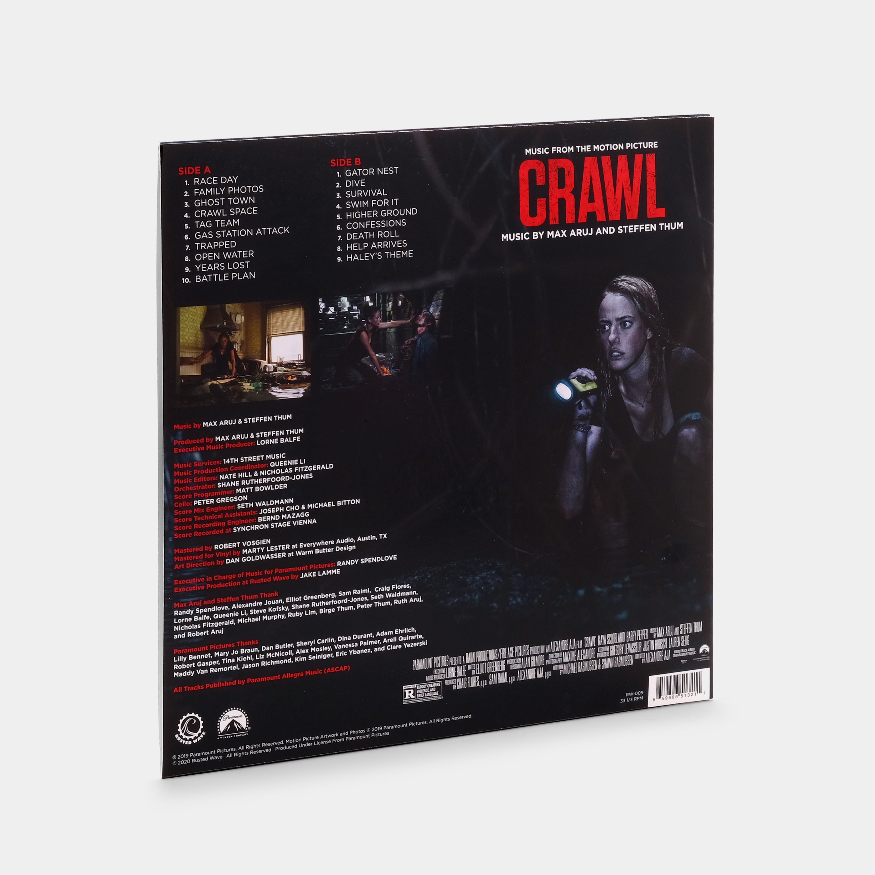 Max Aruj And Steffen Thum - Crawl (Music From The Motion Picture) LP Vinyl Record