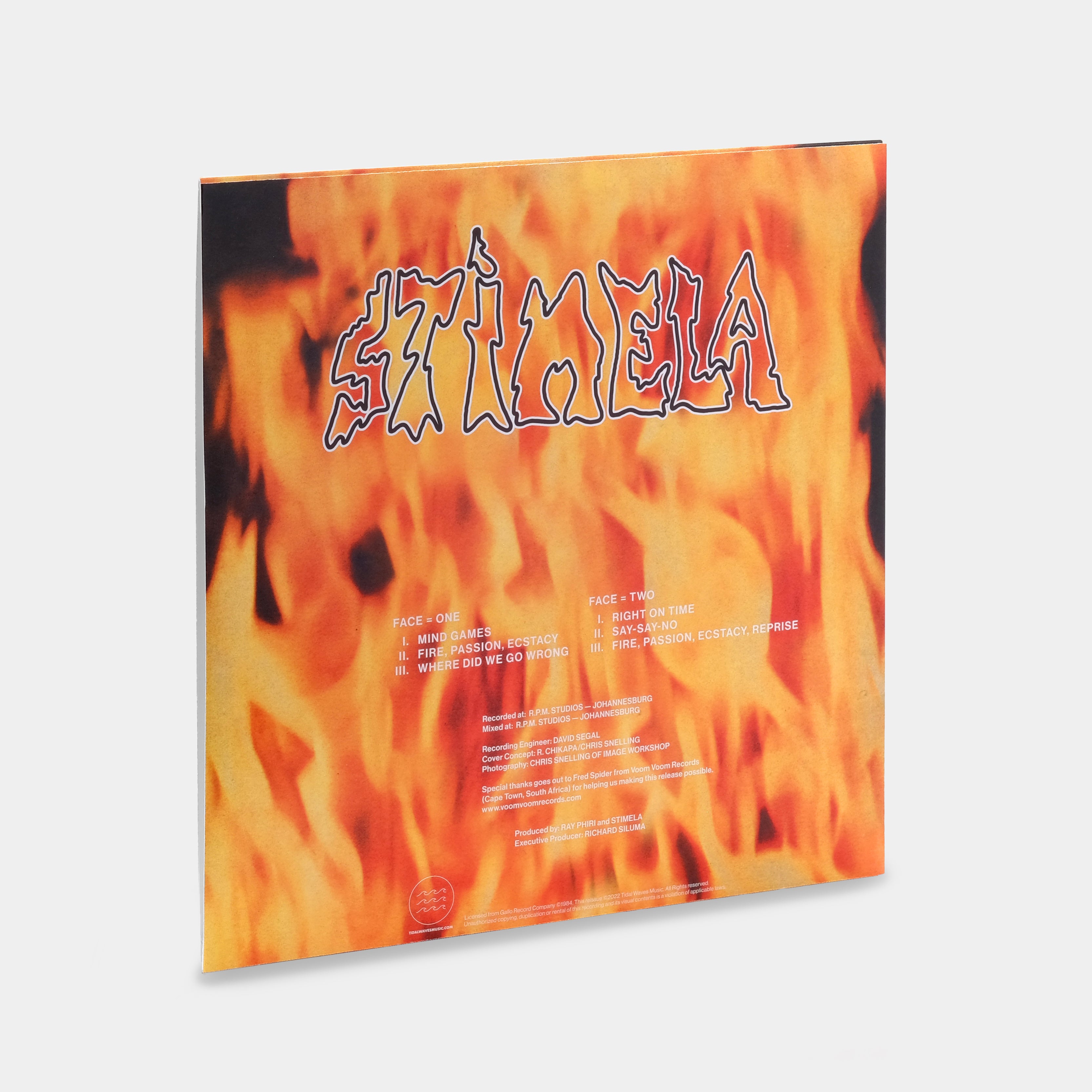 Stimela - Fire, Passion, Ecstasy LP Clear Vinyl Record