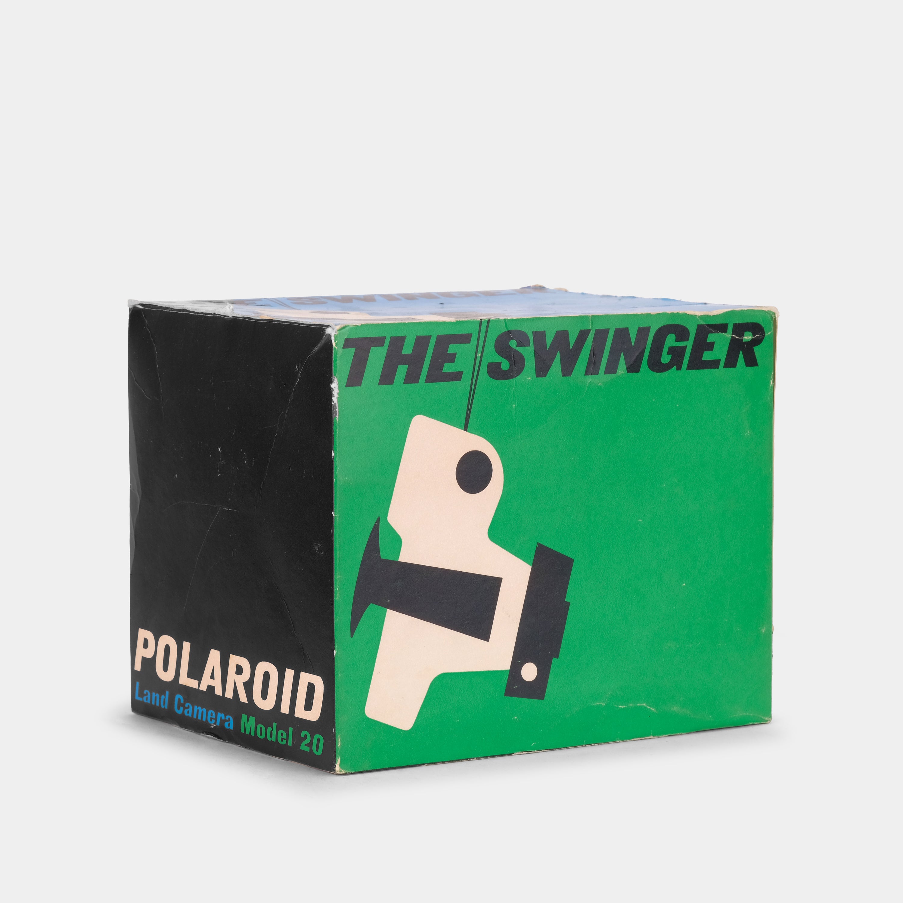 Polaroid Model 20 "The Swinger" Packfilm Land Camera and Original Box