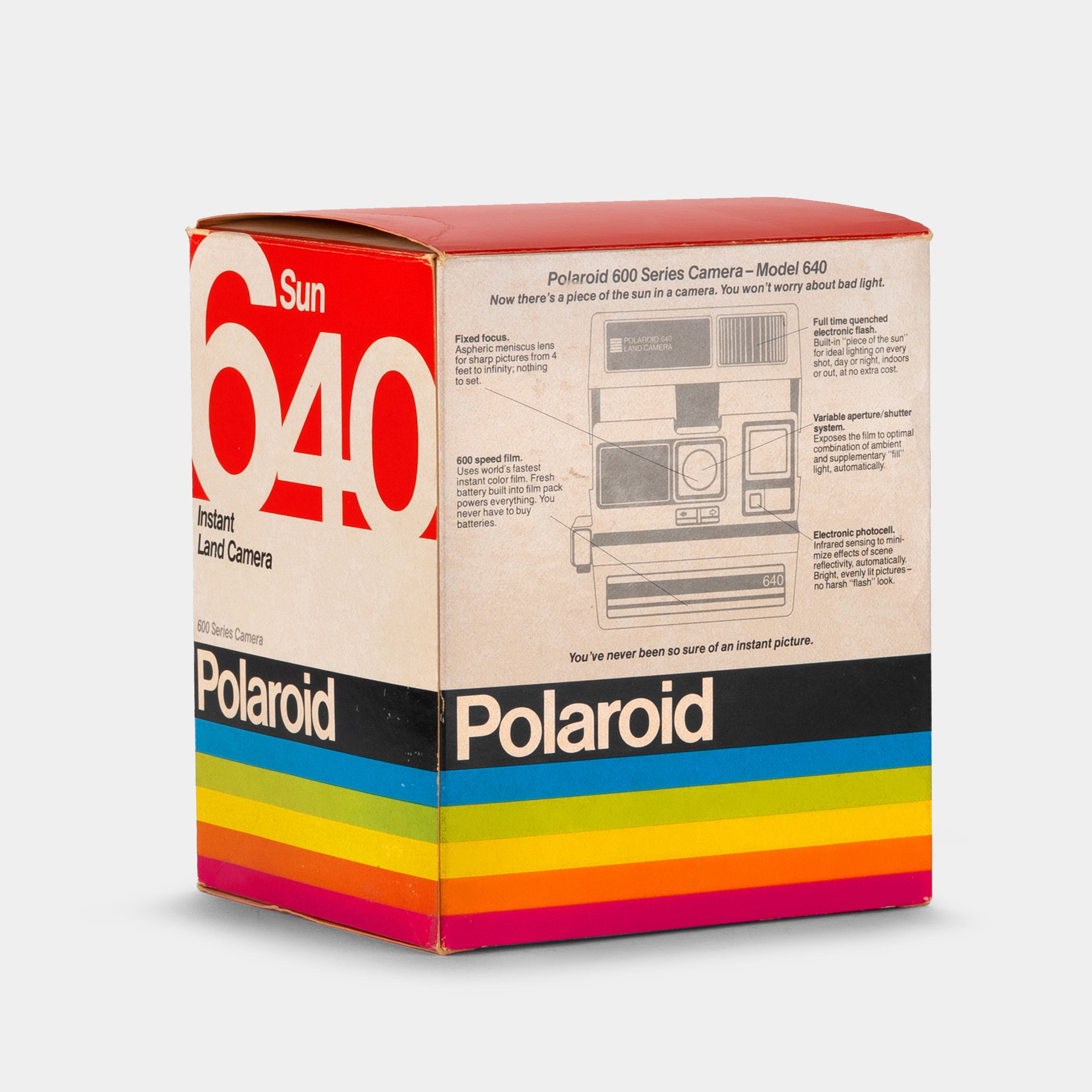 Polaroid Sun 640 Camera Box