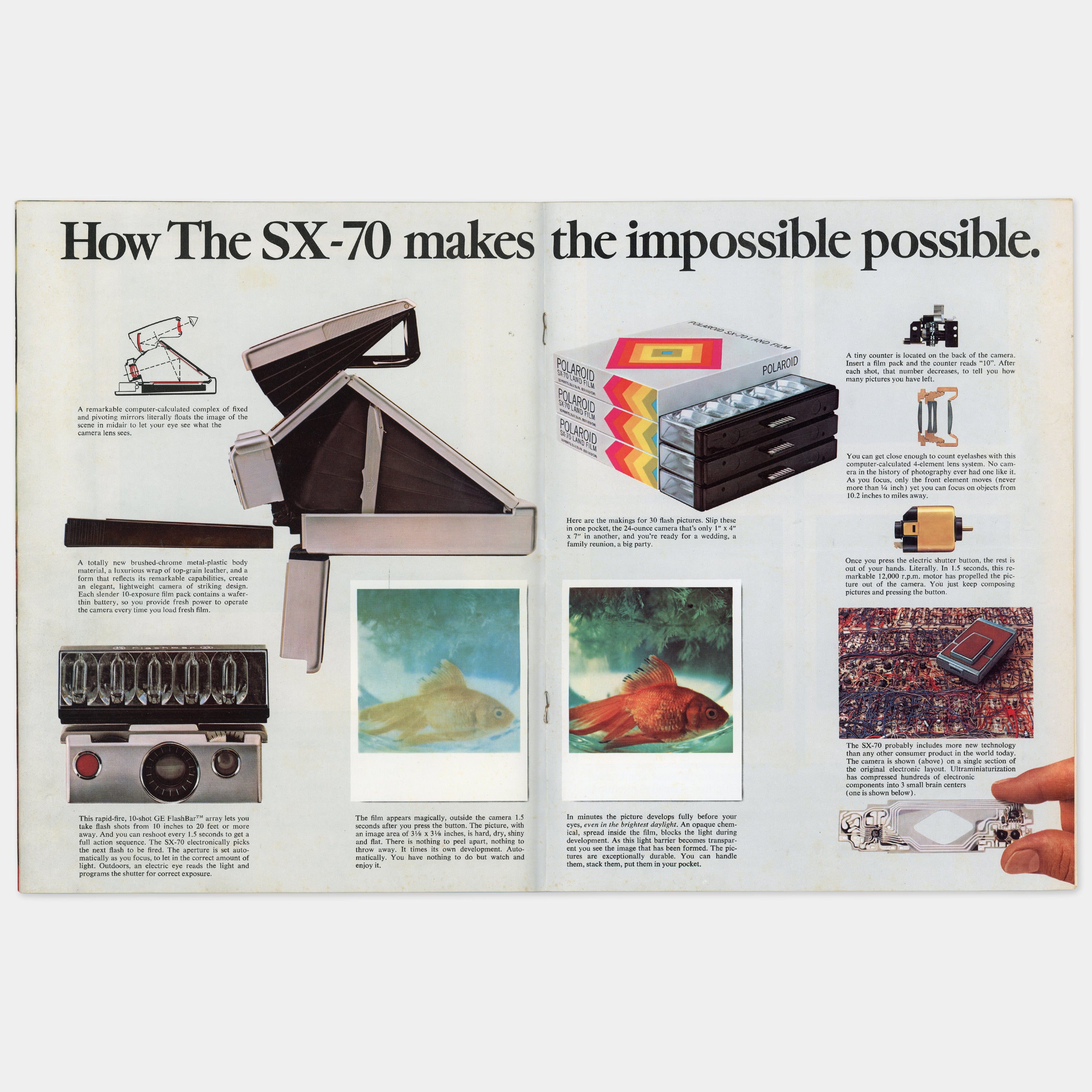 "Polaroid Invents the SX-70" Booklet