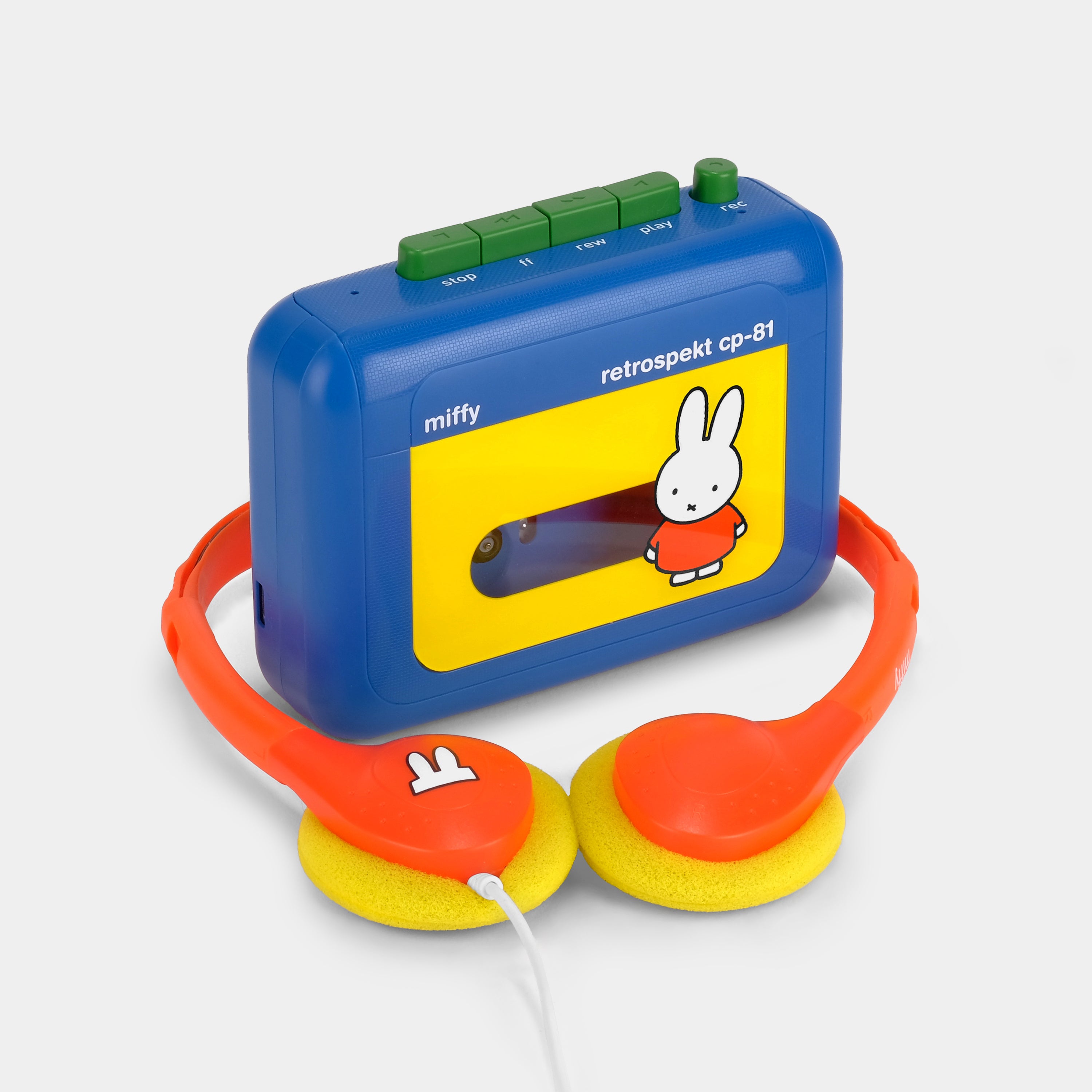 Miffy + Retrospekt CP-81 Portable Cassette Player