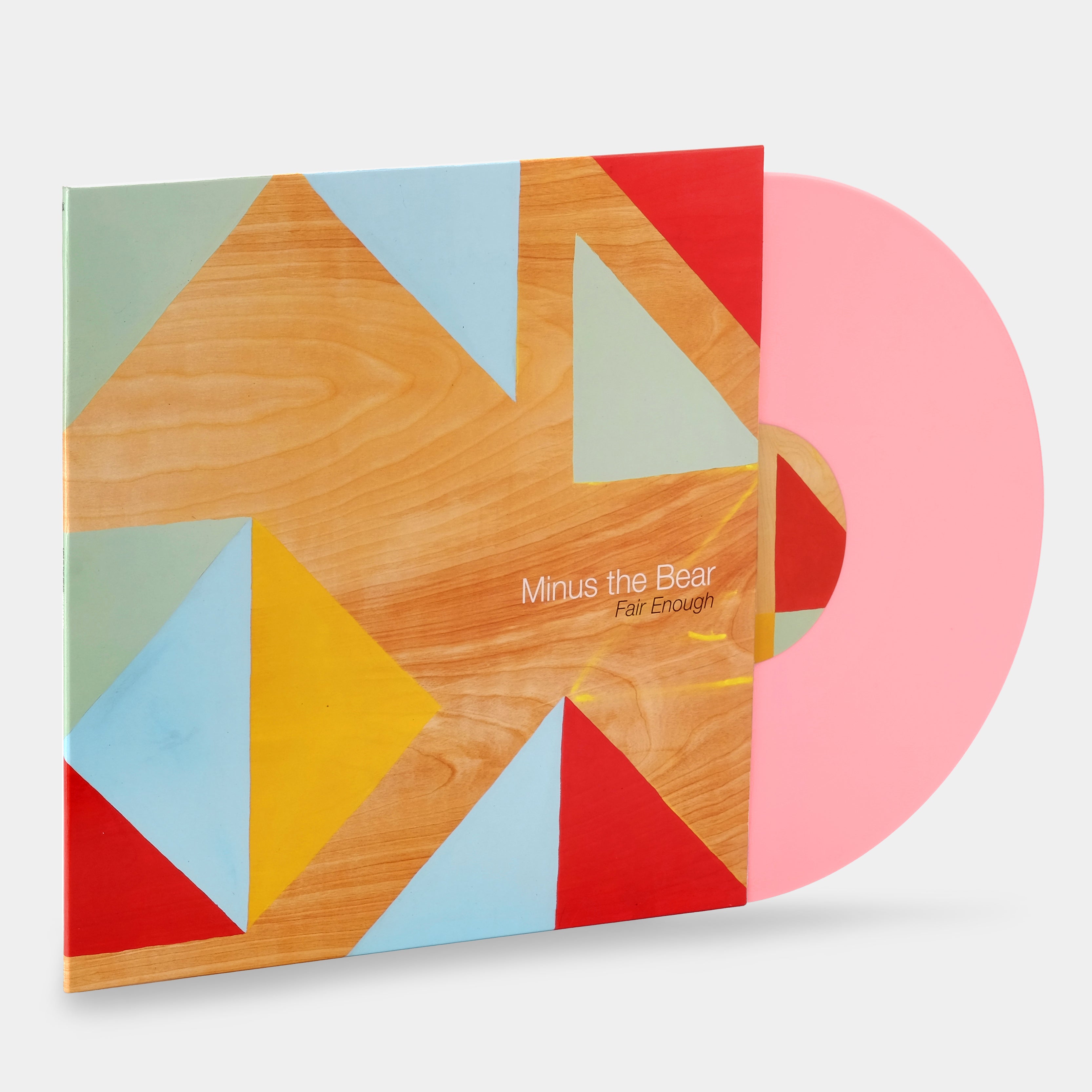 Minus The Bear - Fair Enough EP Baby Pink Vinyl Record