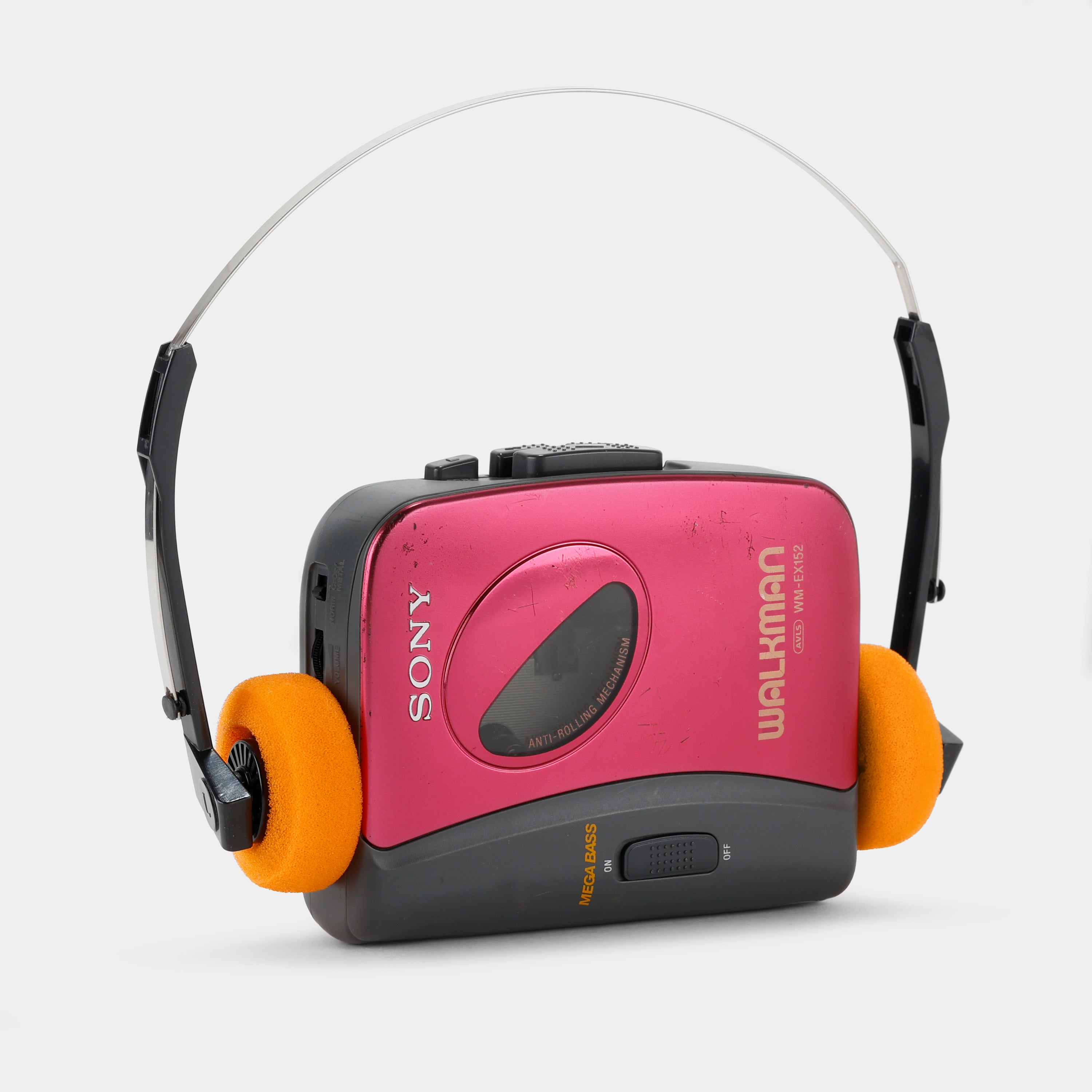 Sony Walkman WM-EX152 Magenta Portable Cassette Player