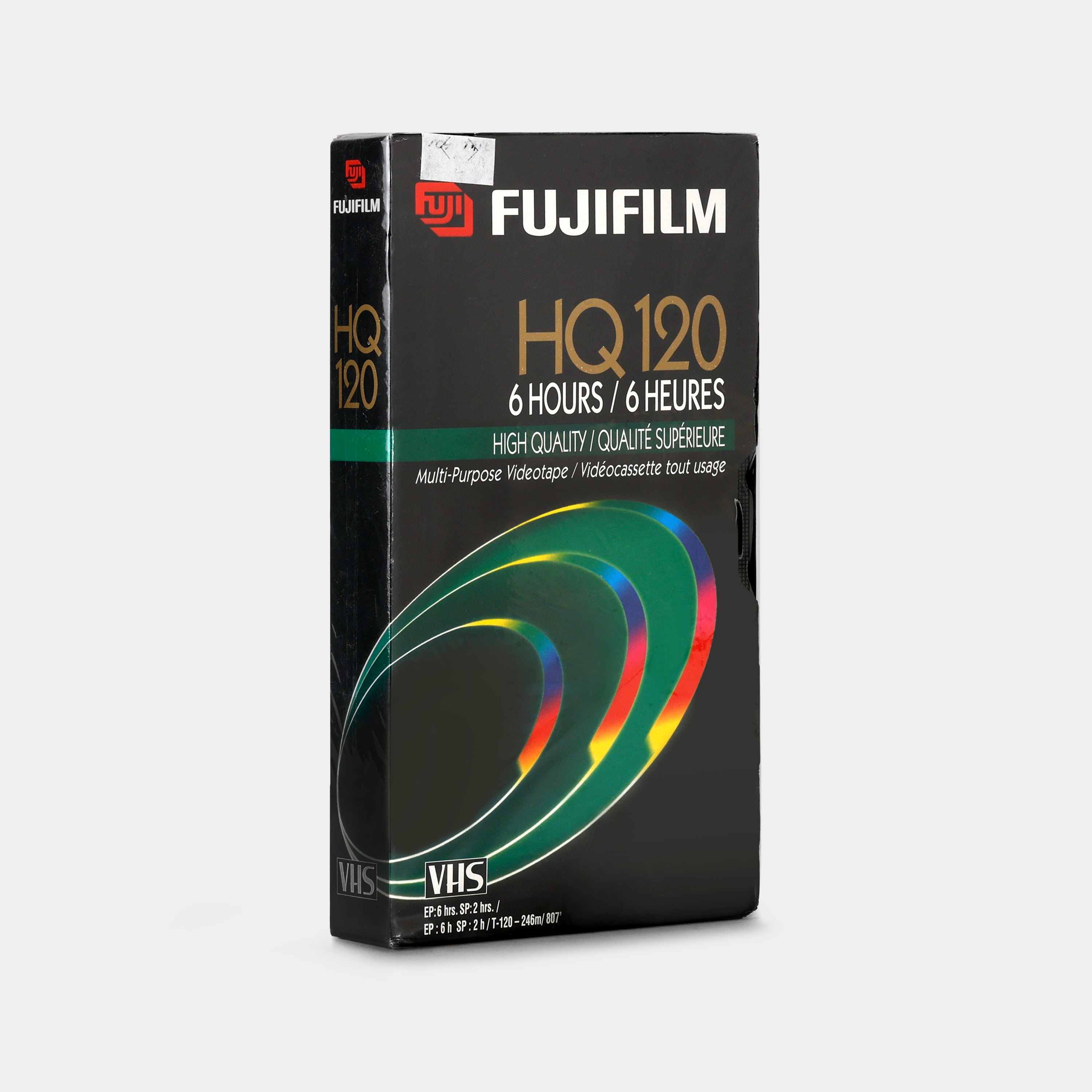 Fujifilm HQ 120 Blank Recordable VHS Tape