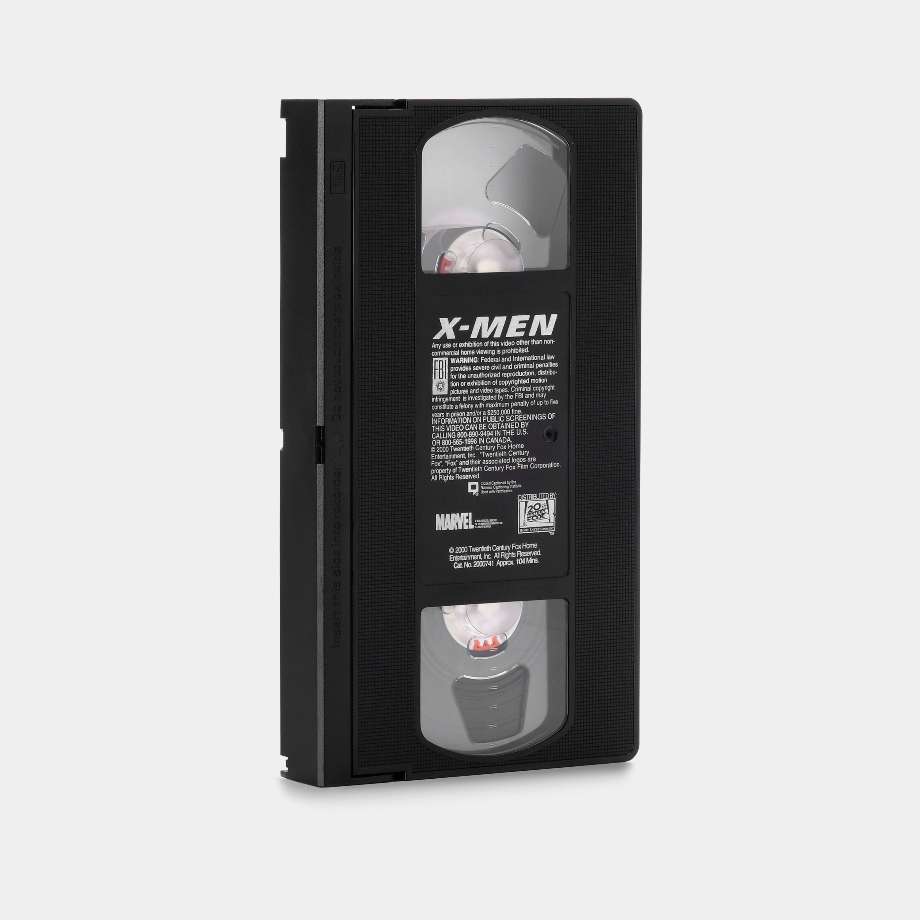 X-Men VHS Tape