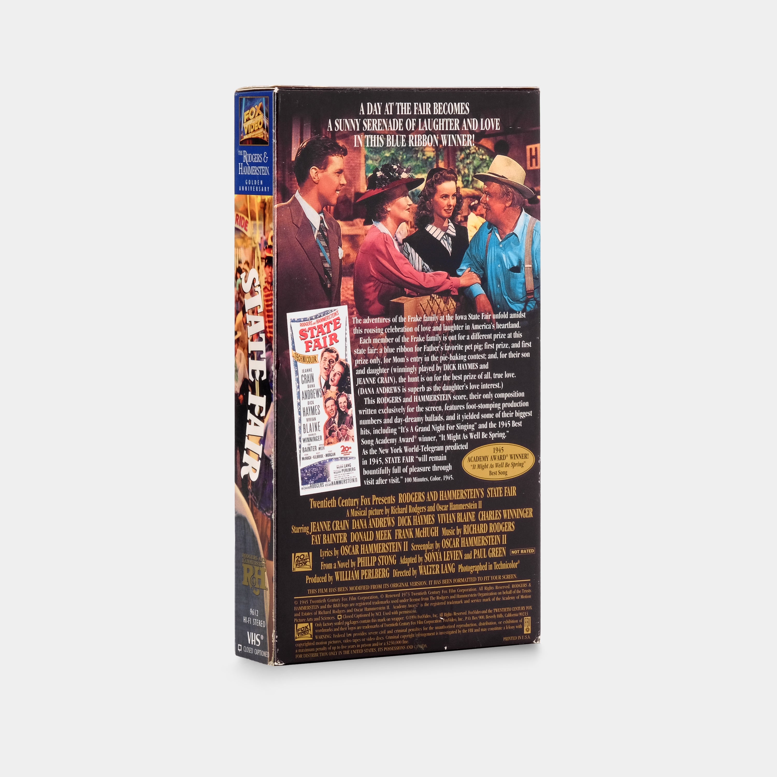 State Fair (Golden Anniversary Edition) VHS Tape