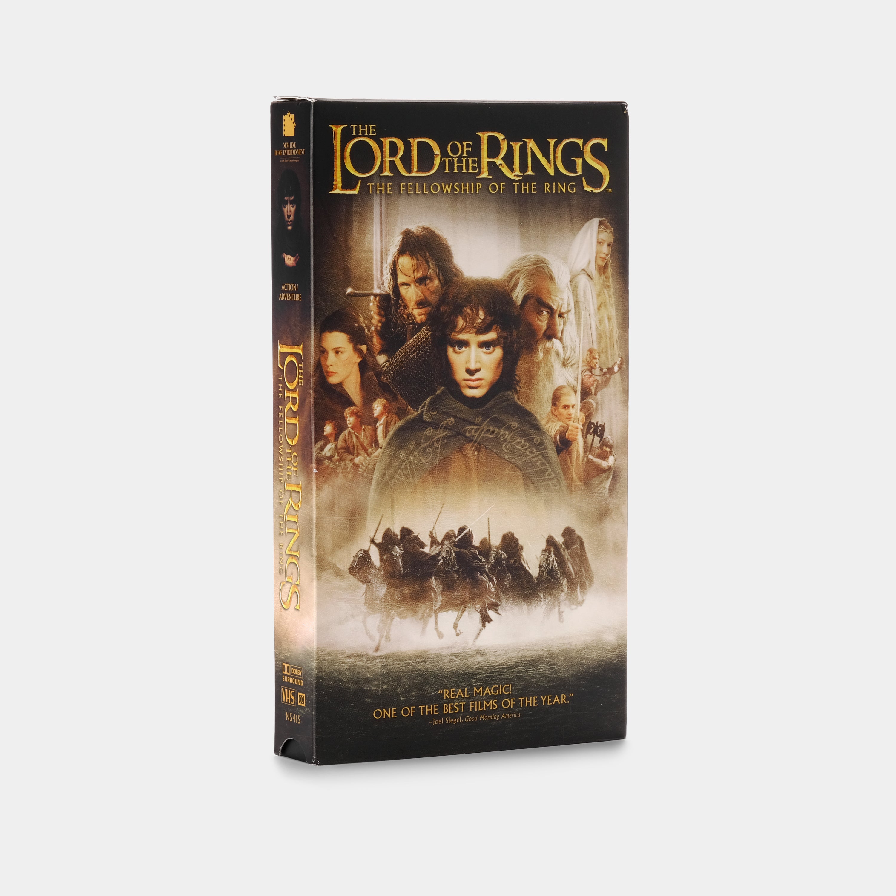 The Lord Of The Rings: The Fellowship Of The Ring VHS Tape