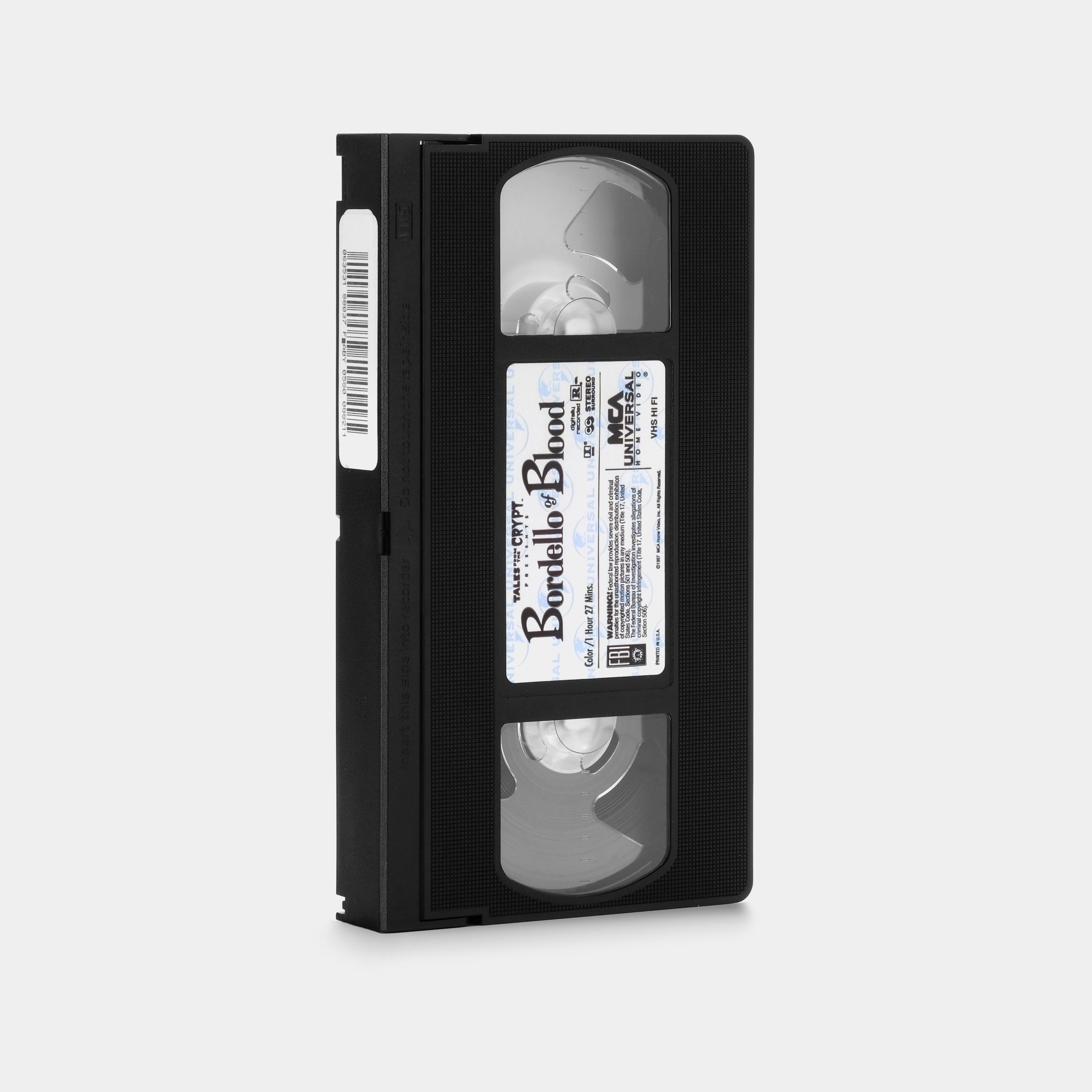 Bordello of Blood VHS Tape