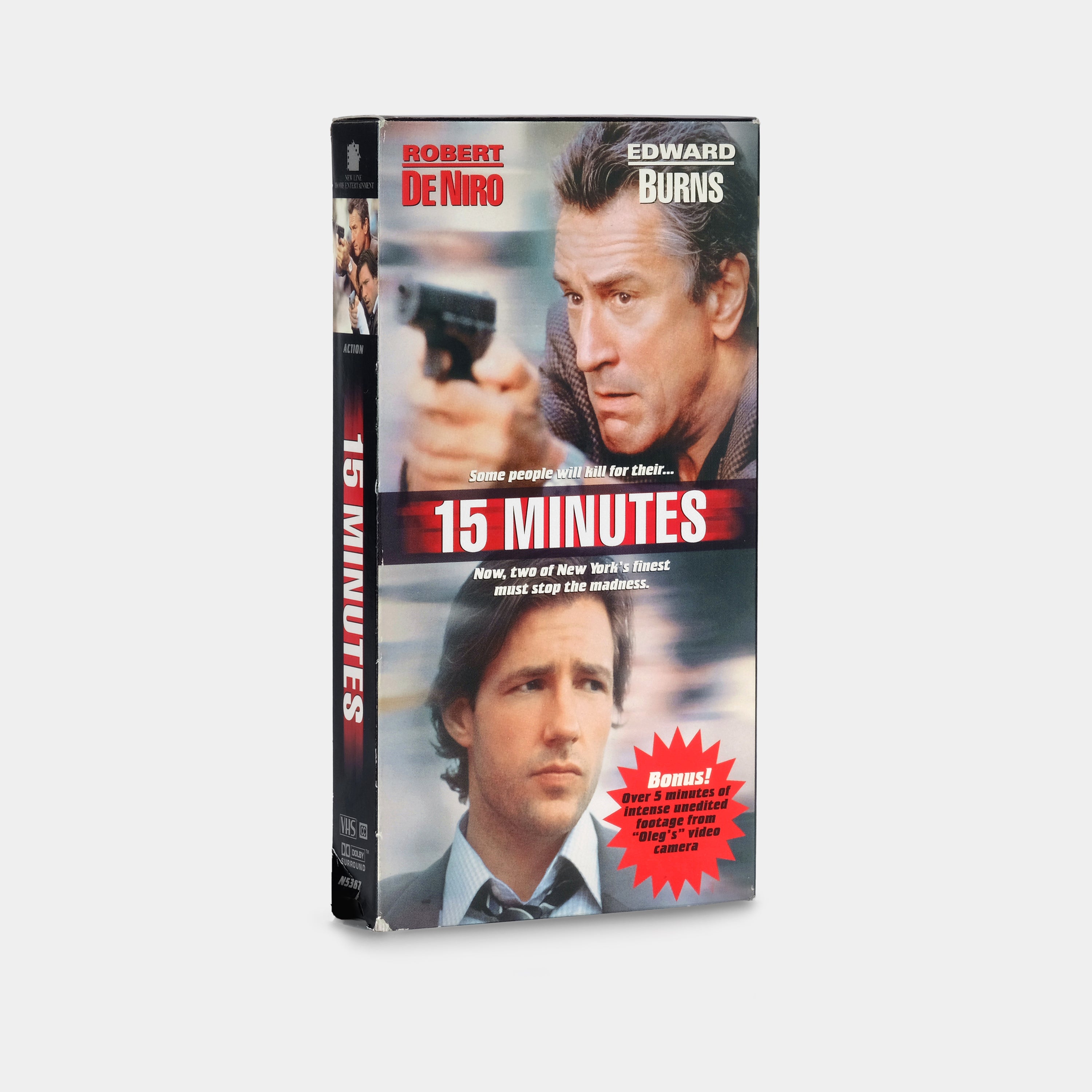 15 Minutes VHS Tape