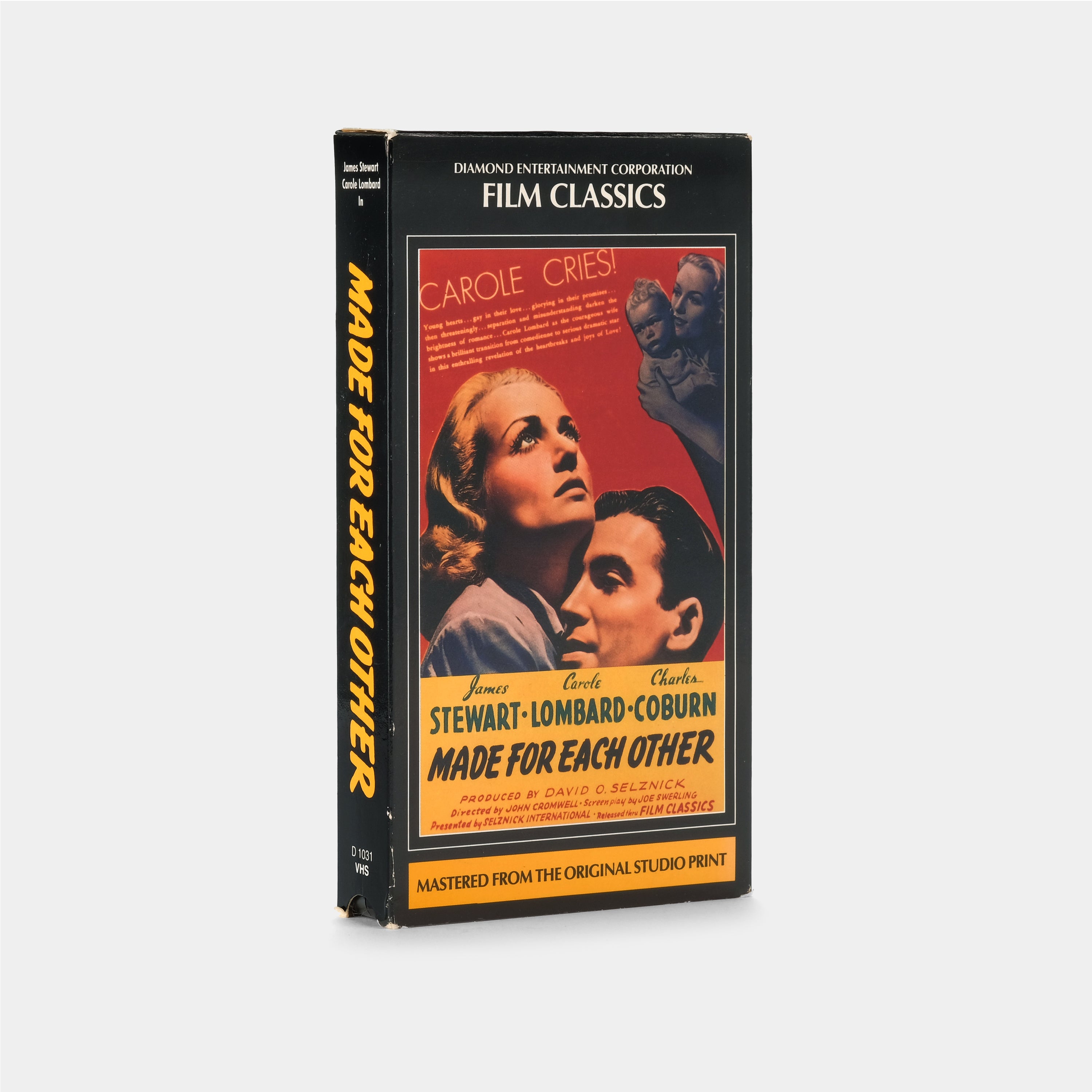 Made for Each Other VHS Tape