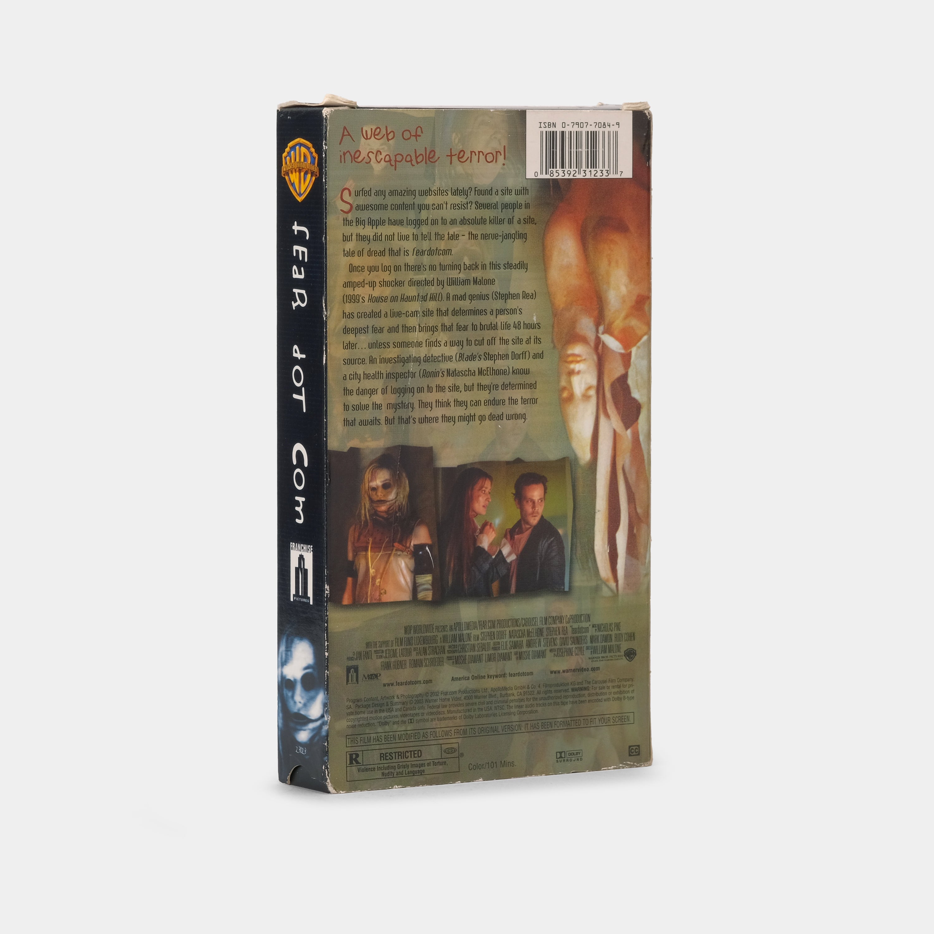 Feardotcom VHS Tape