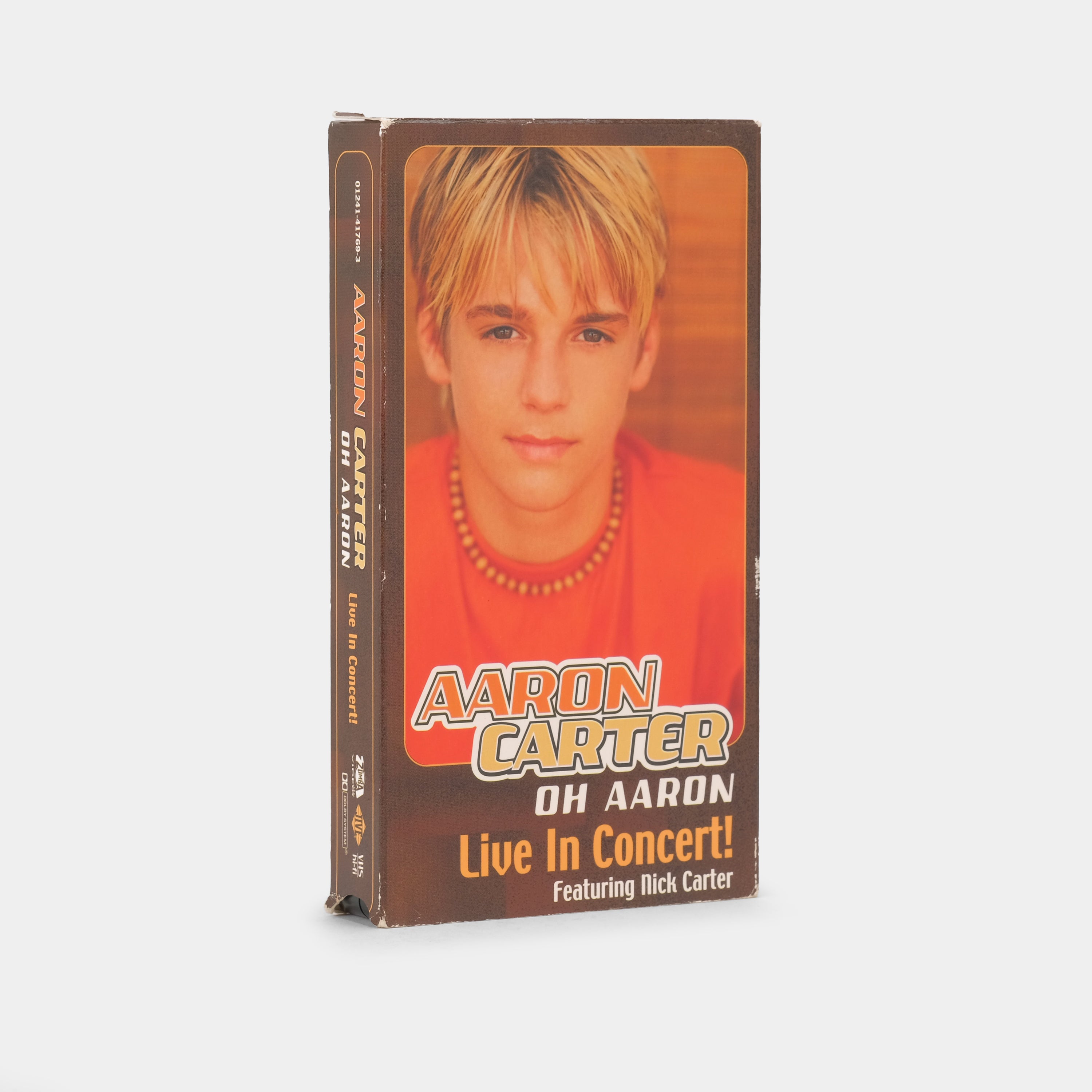 Aaron Carter: Oh Aaron - Live In Concert! VHS Tape