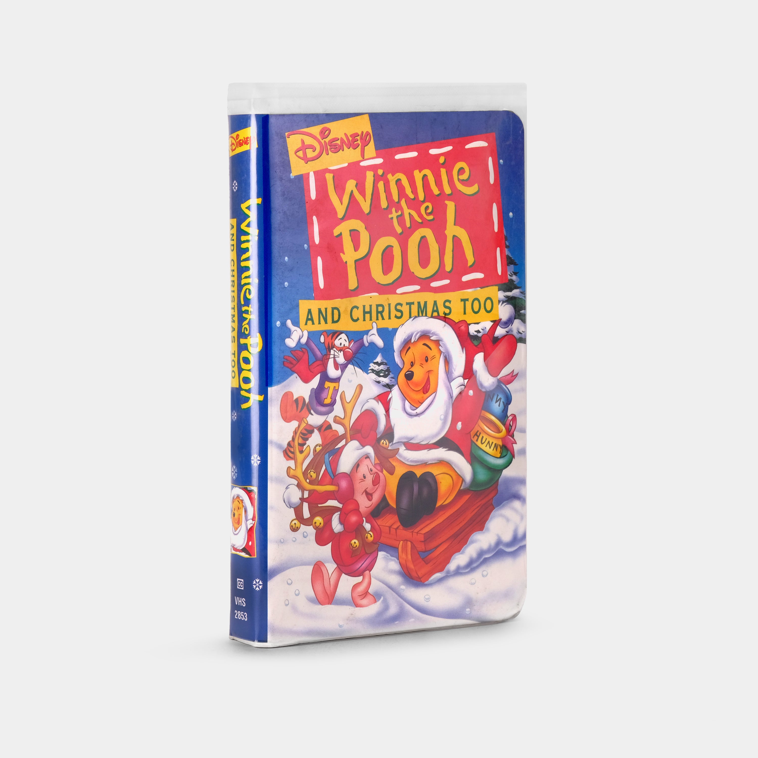 Disney's Winnie the Pooh And Christmas Too VHS Tape