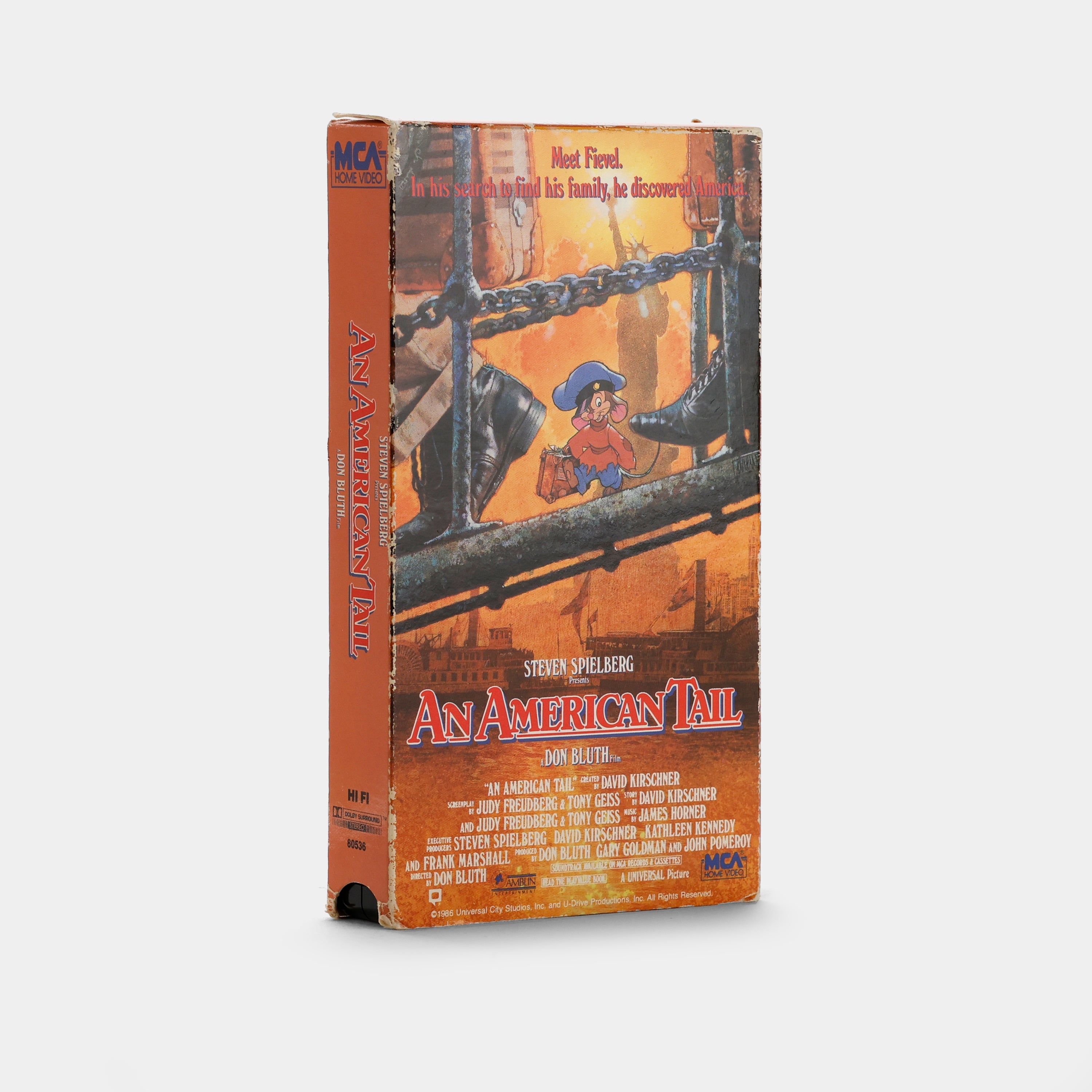 An American Tail VHS Tape