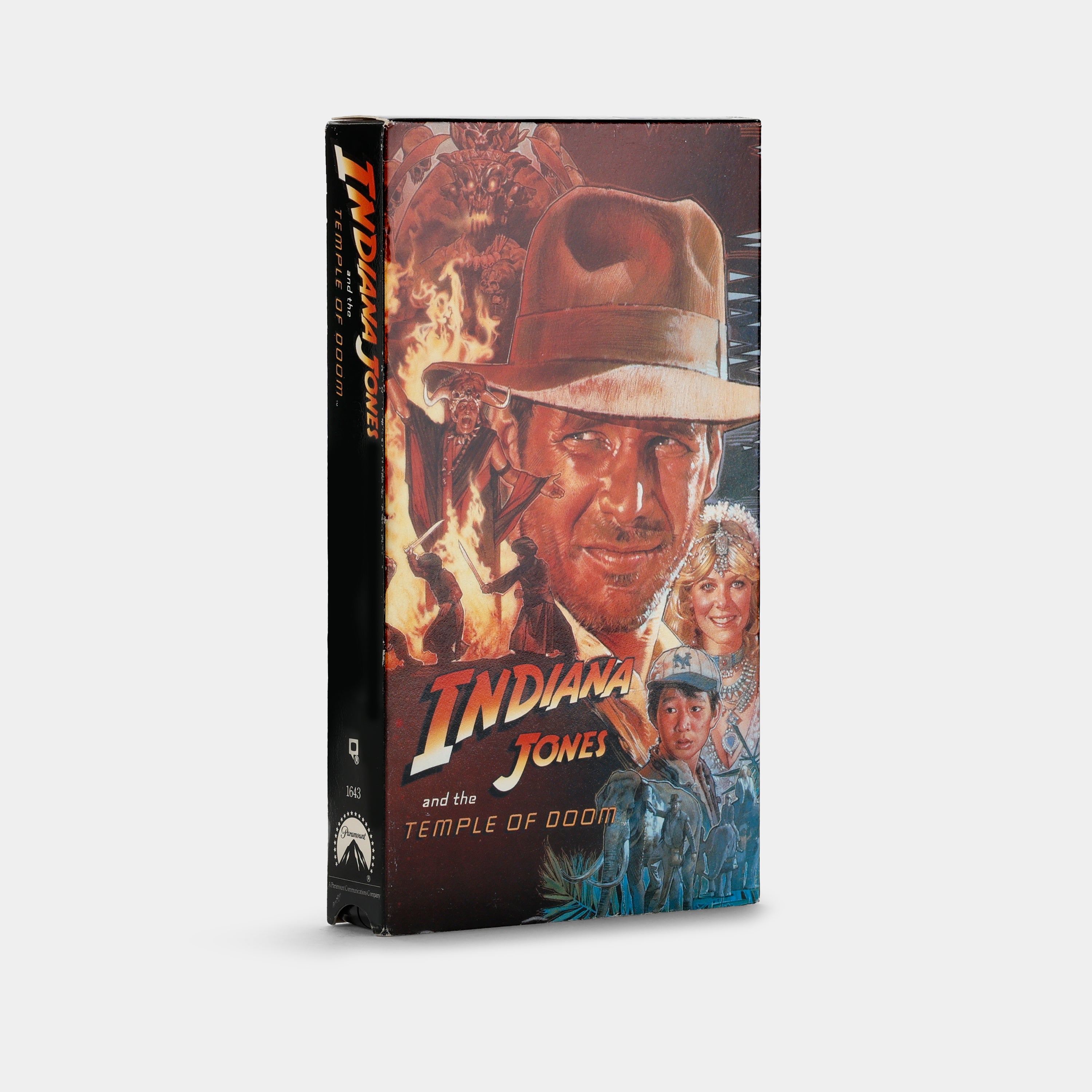 Indiana Jones and the Temple of Doom VHS Tape